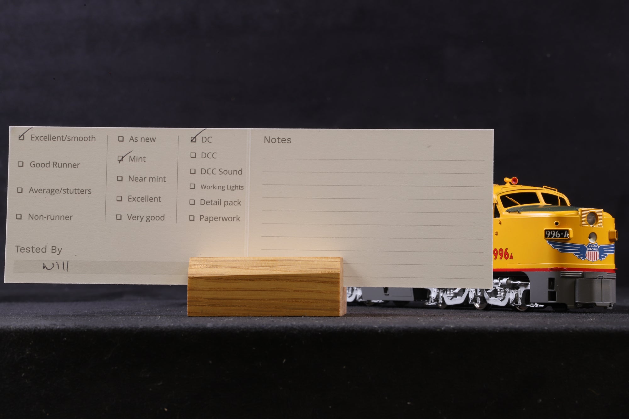 Key Imports/Samhongsa HO Brass #44 UP Alco PA-1/2 & PB-1/2 Large N-Board w/Dynamic Brake