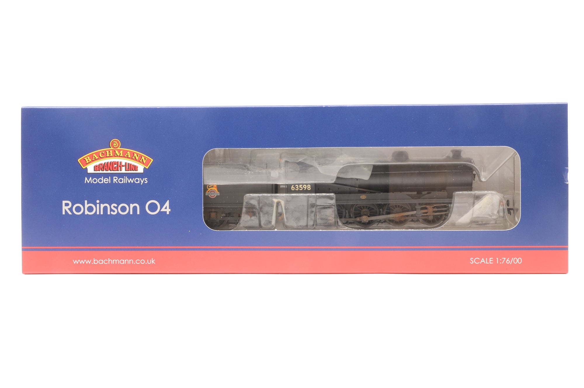 Bachmann OO 31-004 Robinson O4 '63598' BR Black E/C Weathered