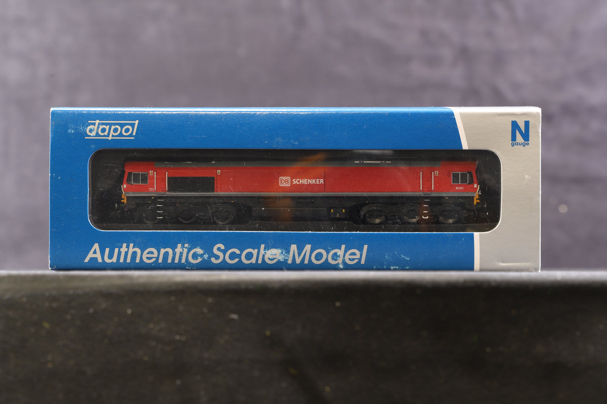 Dapol N DAGM220 Class 66 &#39;66001&#39; DB Schenker