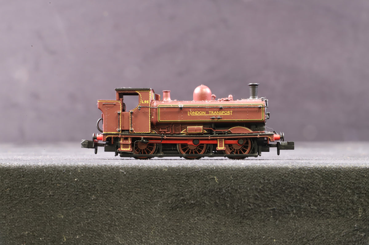 Dapol N 2S-007-025 Pannier Class L95&#39; LT Red Livery Early Cab DCC Fitted