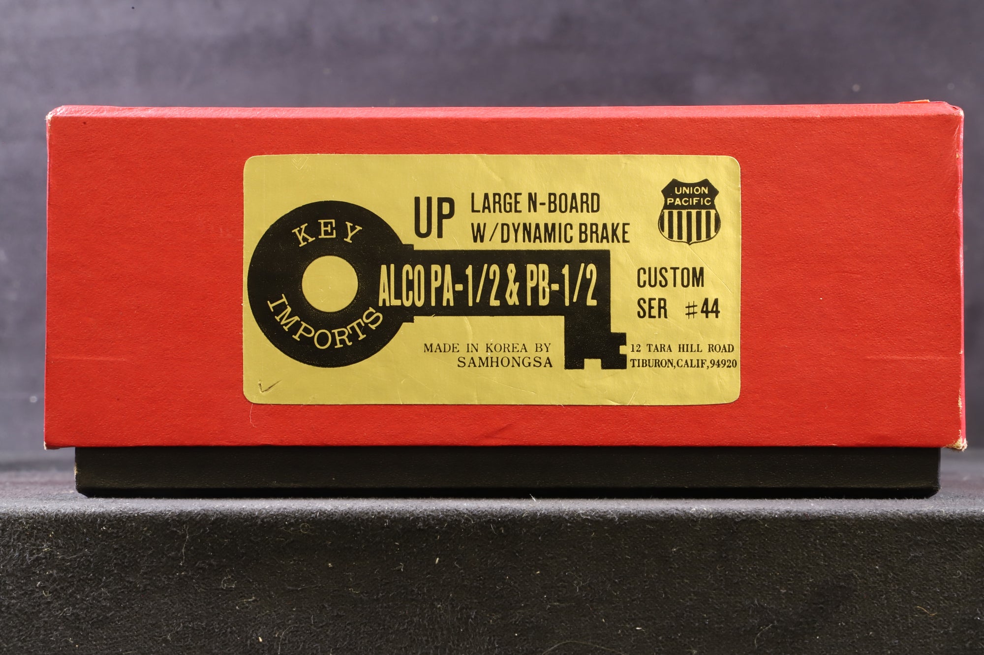 Key Imports/Samhongsa HO Brass #44 UP Alco PA-1/2 & PB-1/2 Large N-Board w/Dynamic Brake
