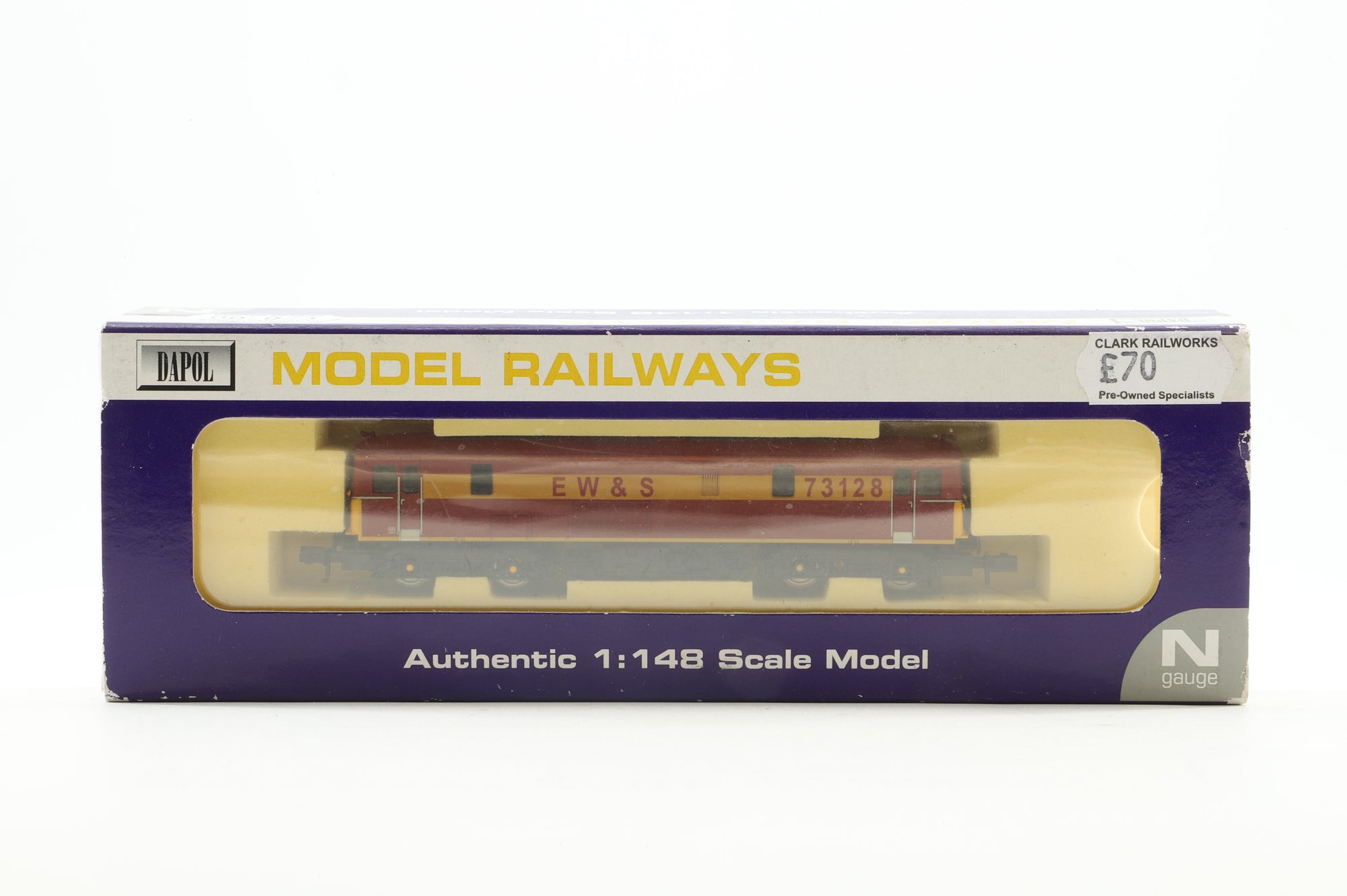 Dapol N Gauge ND005 Class 73 73128 in EW&S Livery
