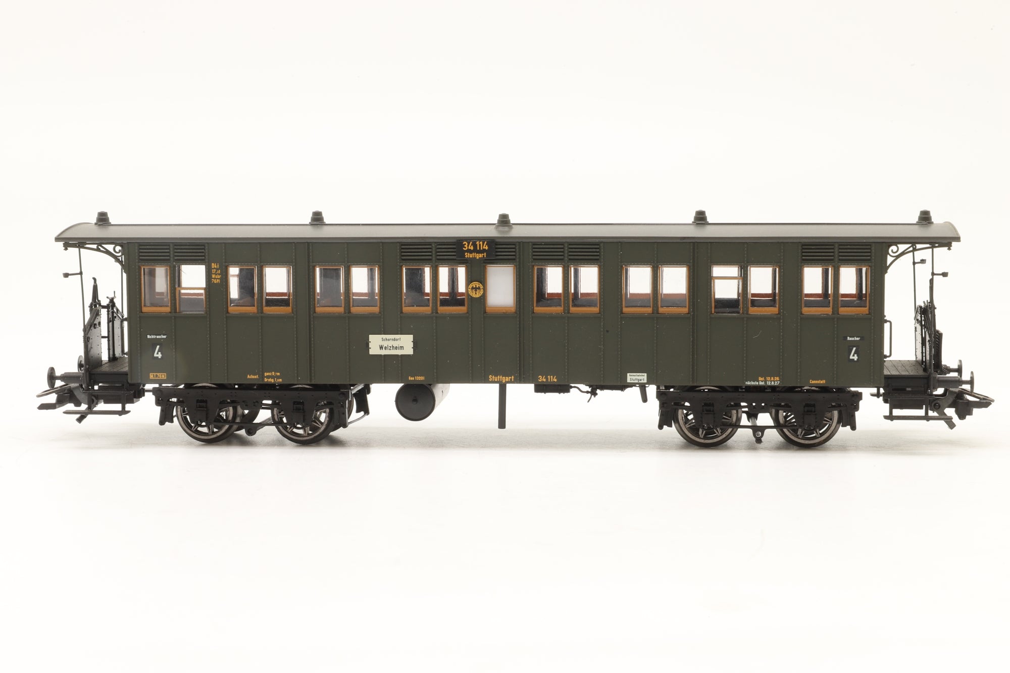 Brawa HO Rake Of 3 DRG Green Coaches Inc 2170, 2171 & 2172