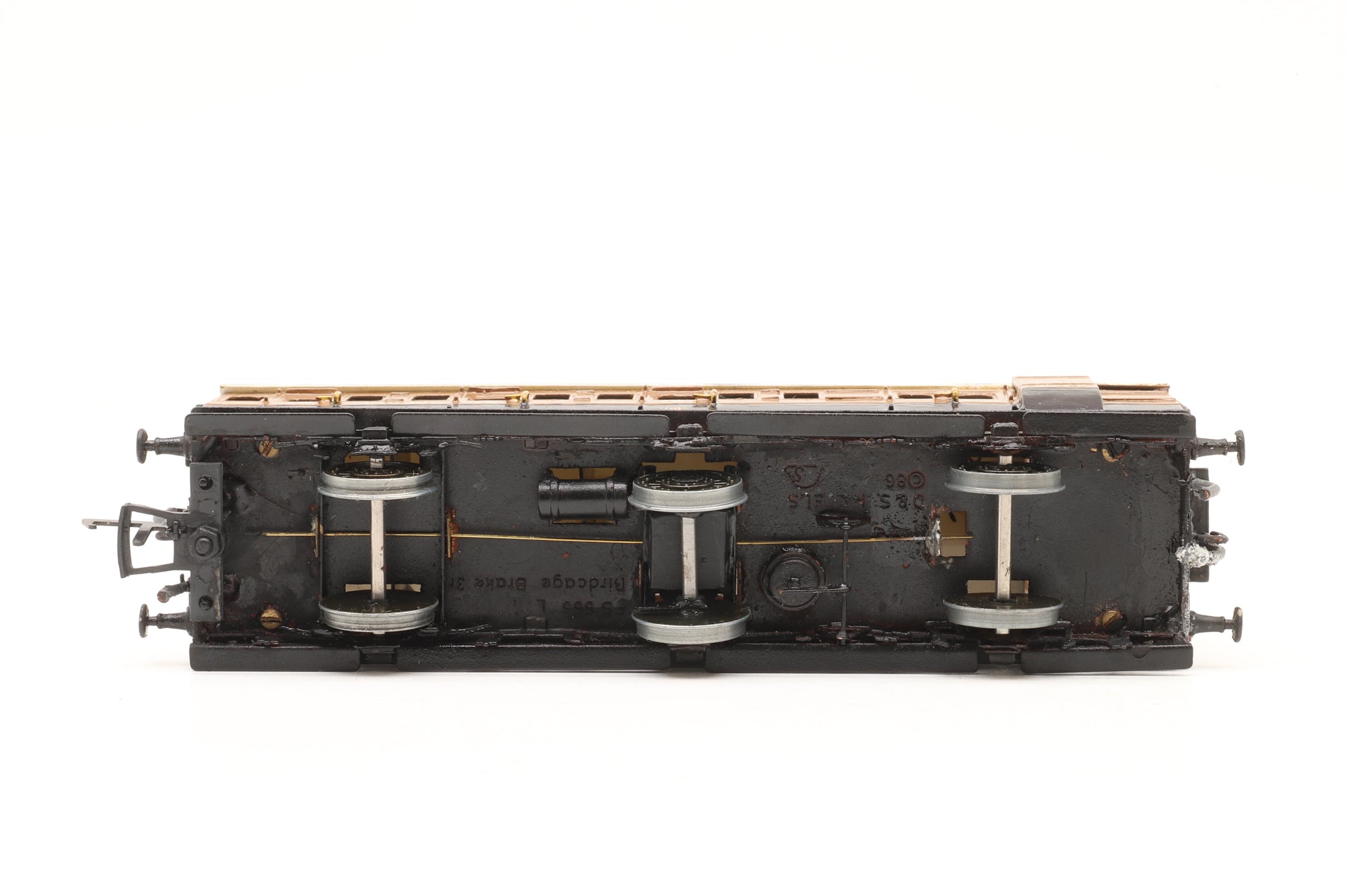 D&S Models Kit Built OO LYR 3rd Class Coach '1534'