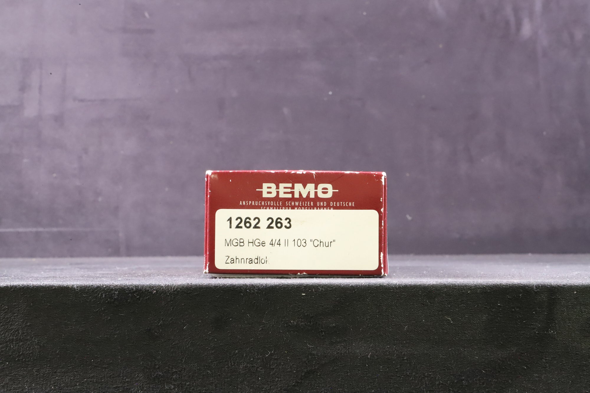 BEMO HOe-HOm 1262263 HGe 4/4 II No.103 'Chur' in MGB Livery