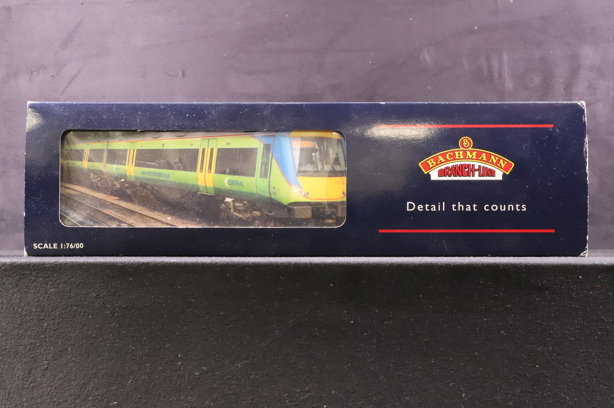 Bachmann OO 32-451A 170/1 Turbostar 2 Car DMU Central Trains Weathered