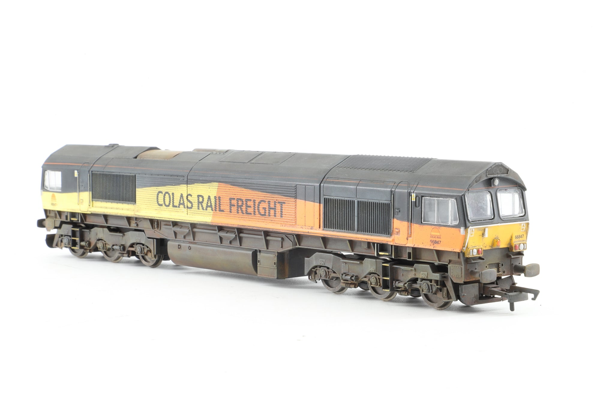 Hornby OO R3787 Colas Co-Co Class 66 '66847', Weathered