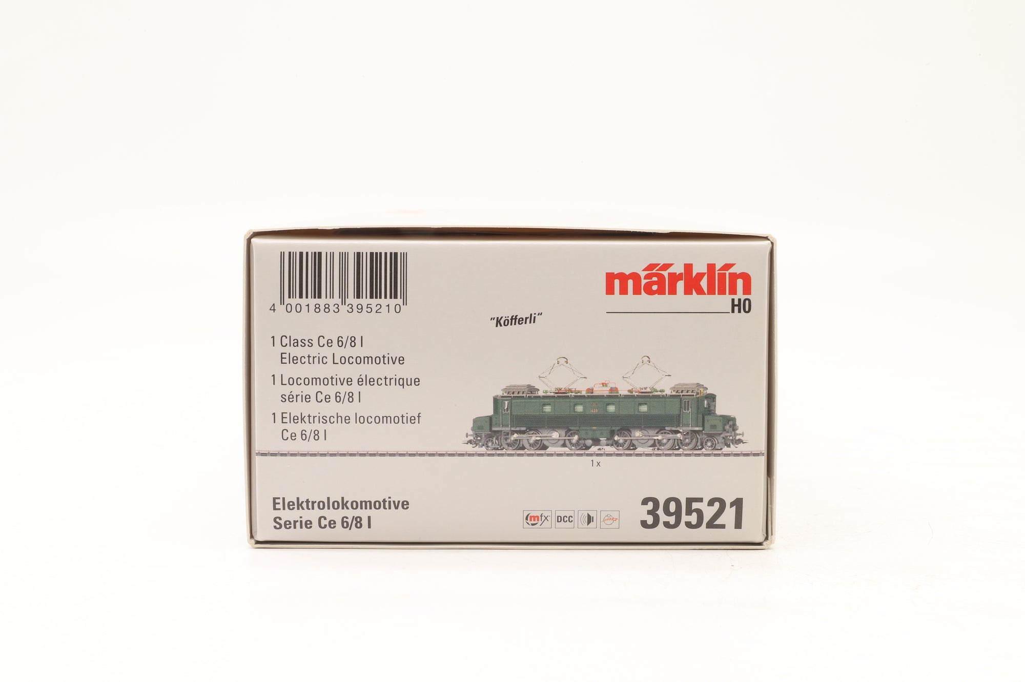 Marklin HO 39521 Class Ce 6/8 I 'Köfferli' in SBB Green