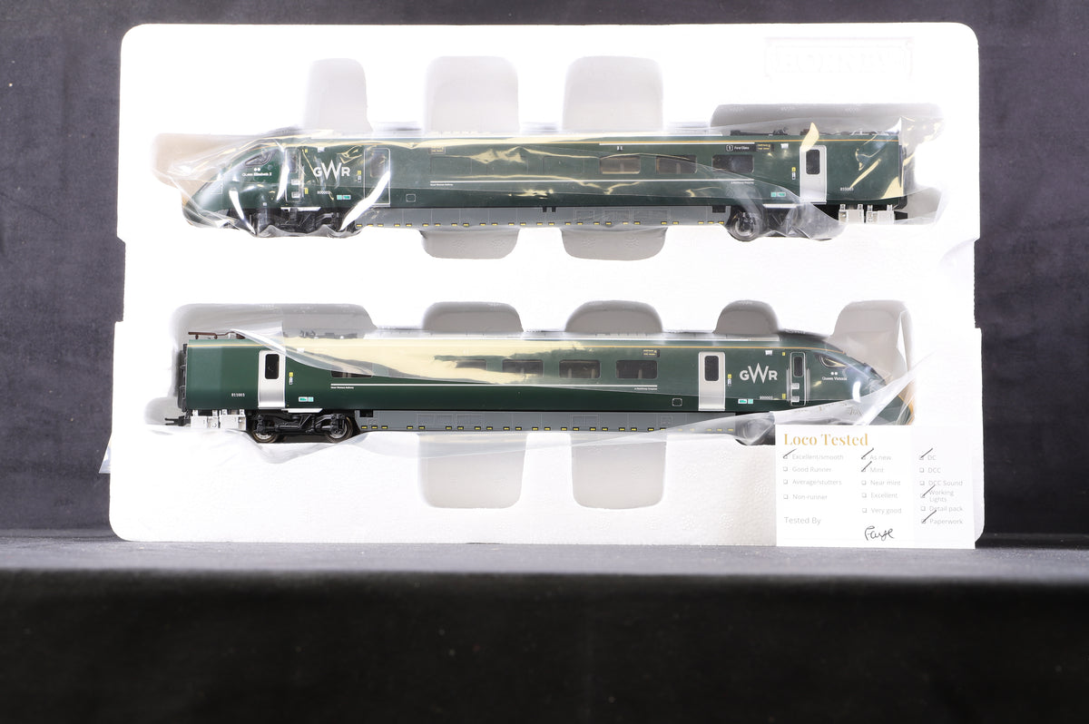 Hornby OO R3609 GWR Class 800/0 Driving Trailer &amp; R4870 800/0 Coach Pack