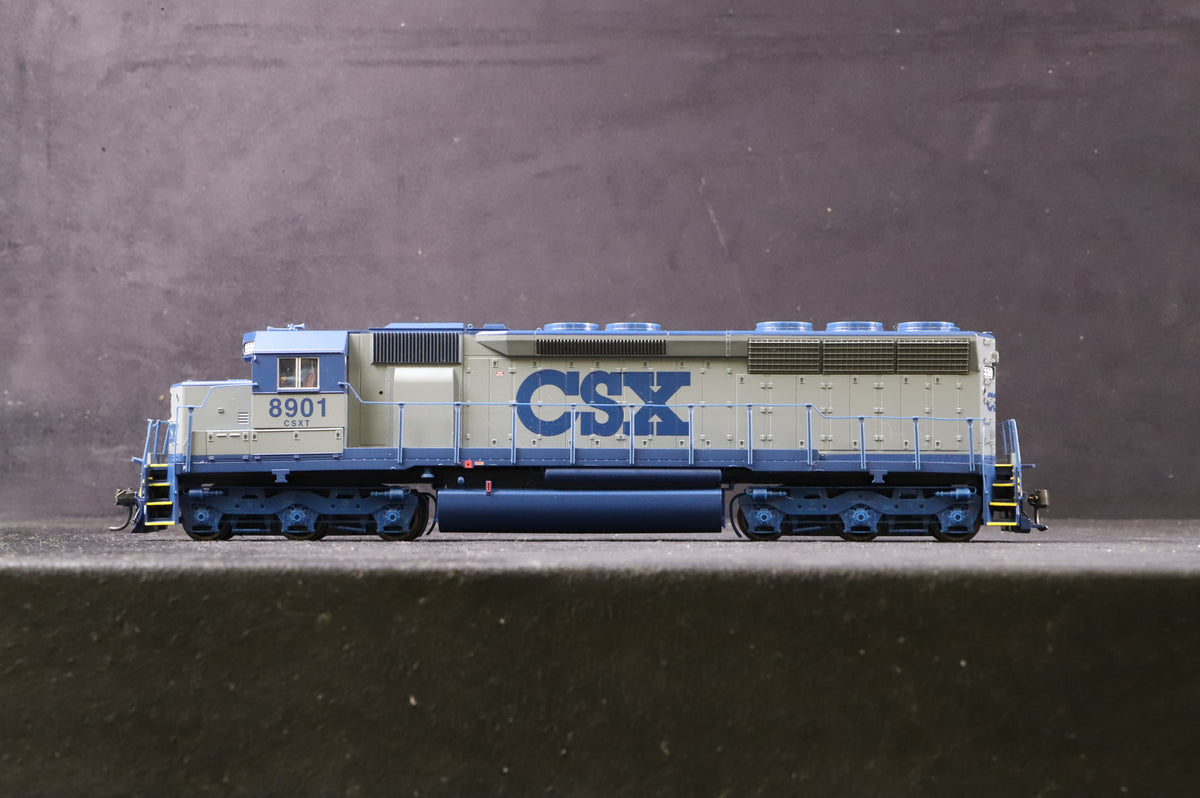 Life-Like HO SD-60 Diesel Locomotive &#39;8901&#39; CSX Blue &amp; Grey DCC Fitted