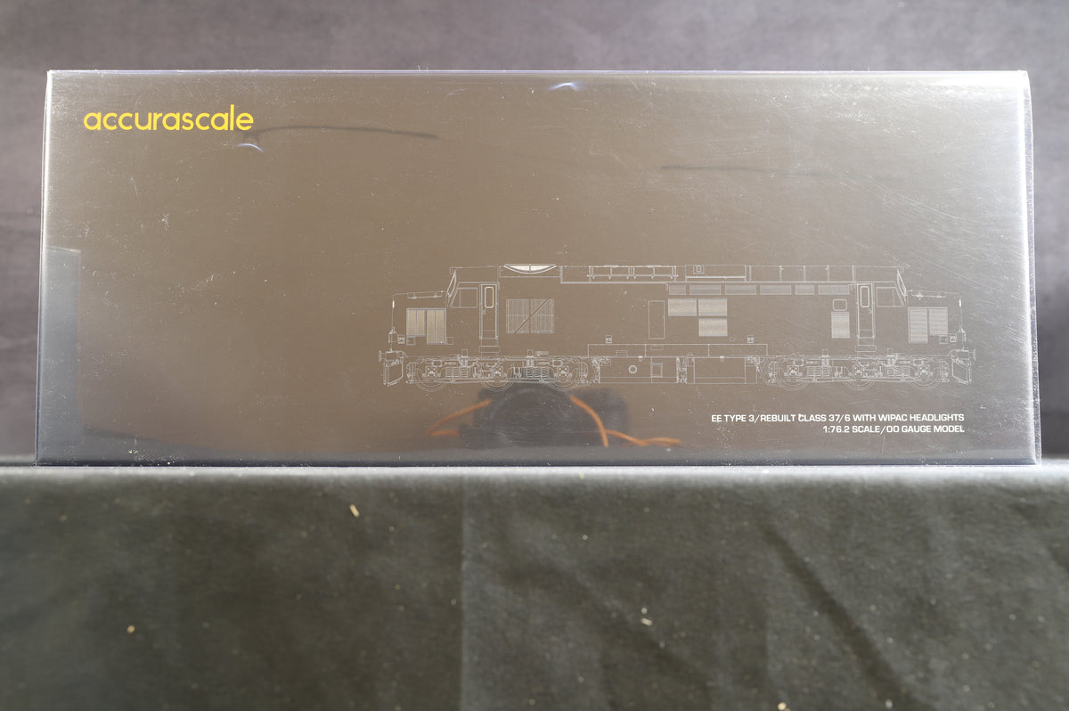 Accurascale OO ACC231537606 Cl. 37/6 &#39;37606&#39; Direct Rail Services Blue w/Compass logos
