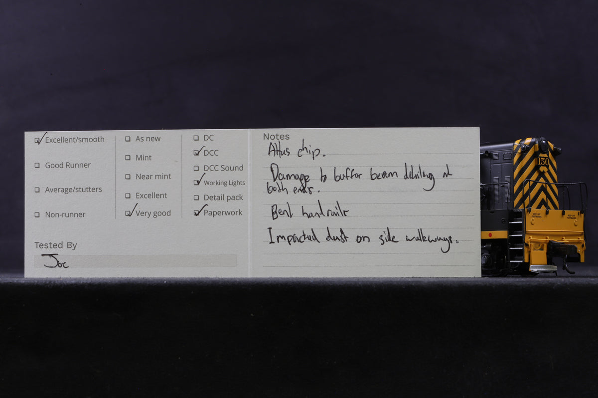 Atlas HO 9584 H15-44 Diesel Locomotive Rio Grande &#39;150&#39; DCC Fitted