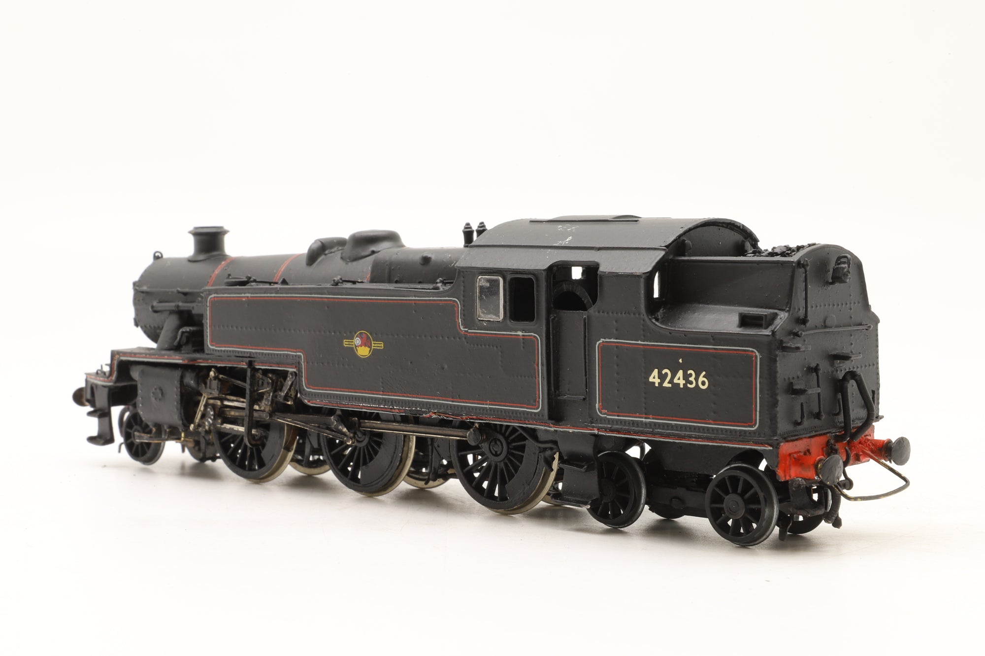 WORKSHOP Nu-Cast OO NC221 Stanier 4P '42436' BR Lined Black L/C Non Runner