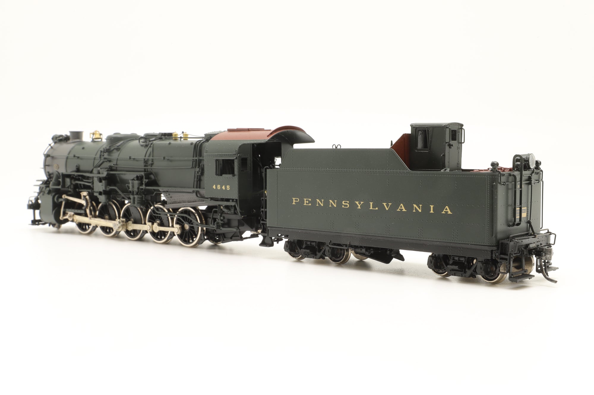 Railworks Ltd P.R.R I-1s 2-10-0 L-2470P '4645', Factory Painted Brass & DCC Sound