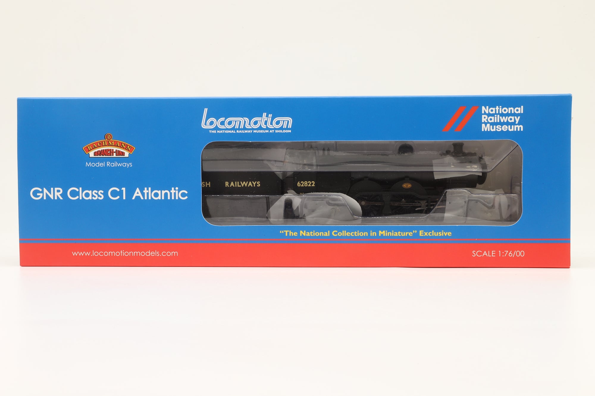 Bachmann OO 31-766NRM GNR Atlantic Class C1 '62822' British Railways Black