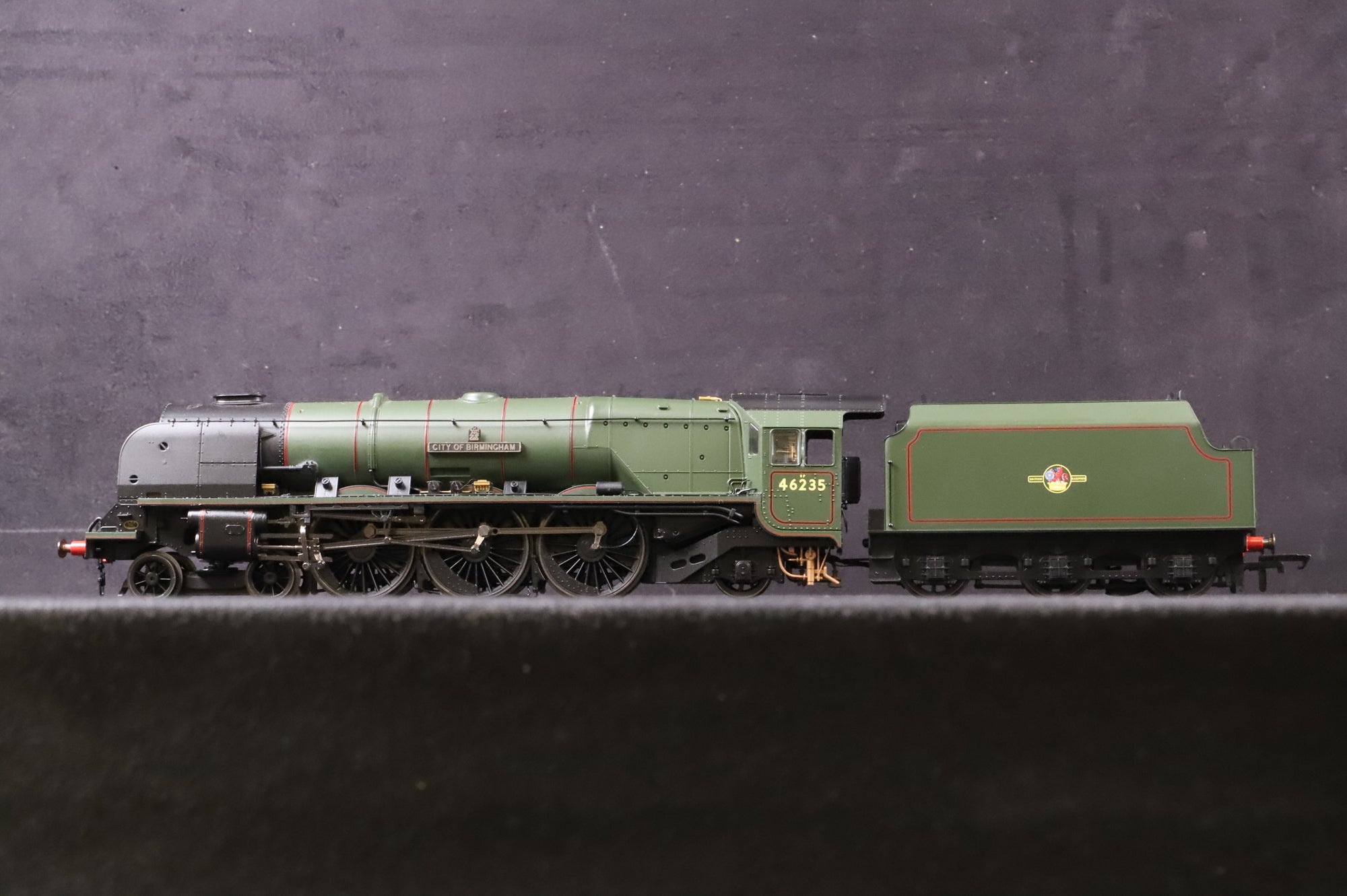 Hornby OO R3509TTS Princess Coronation Class '46235' 'City Of Birmingham' BR Lined Green L/C DCC Fitted