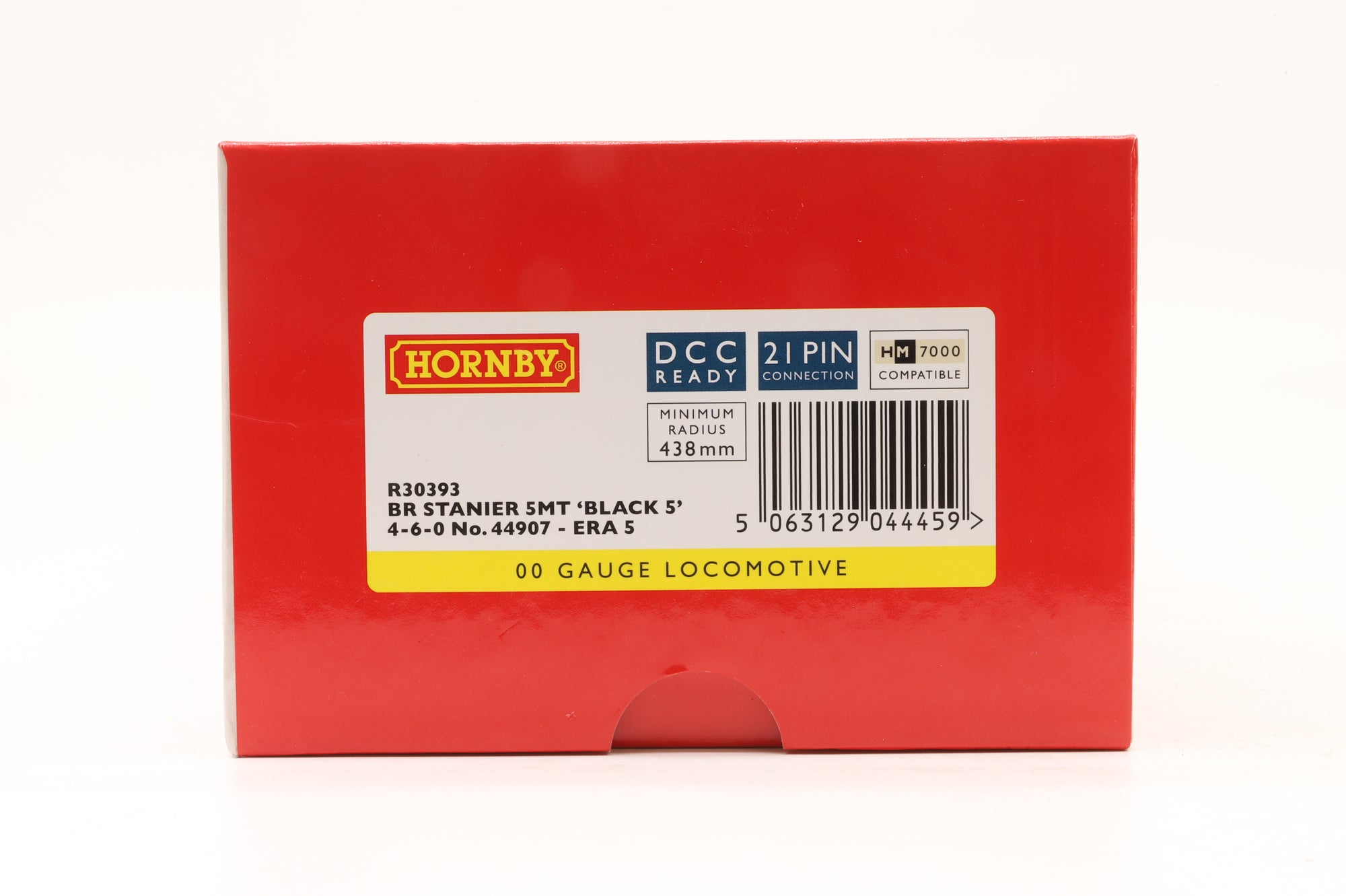 Hornby OO R30393 Class 5MT 'Black 5' 44907 in Lined BR Black E/C