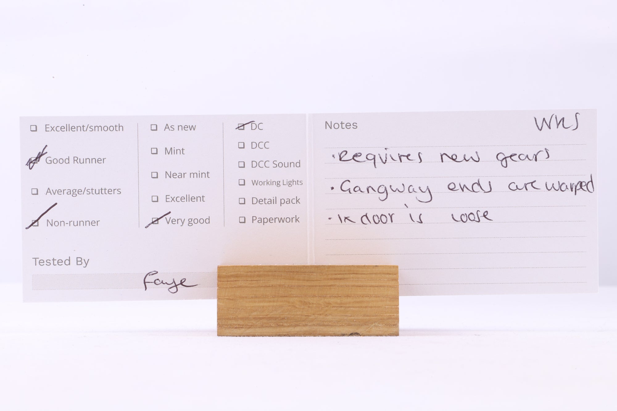 WORKSHOP Intermountain N 69810 EMD F3B Western Pacific Non Runner