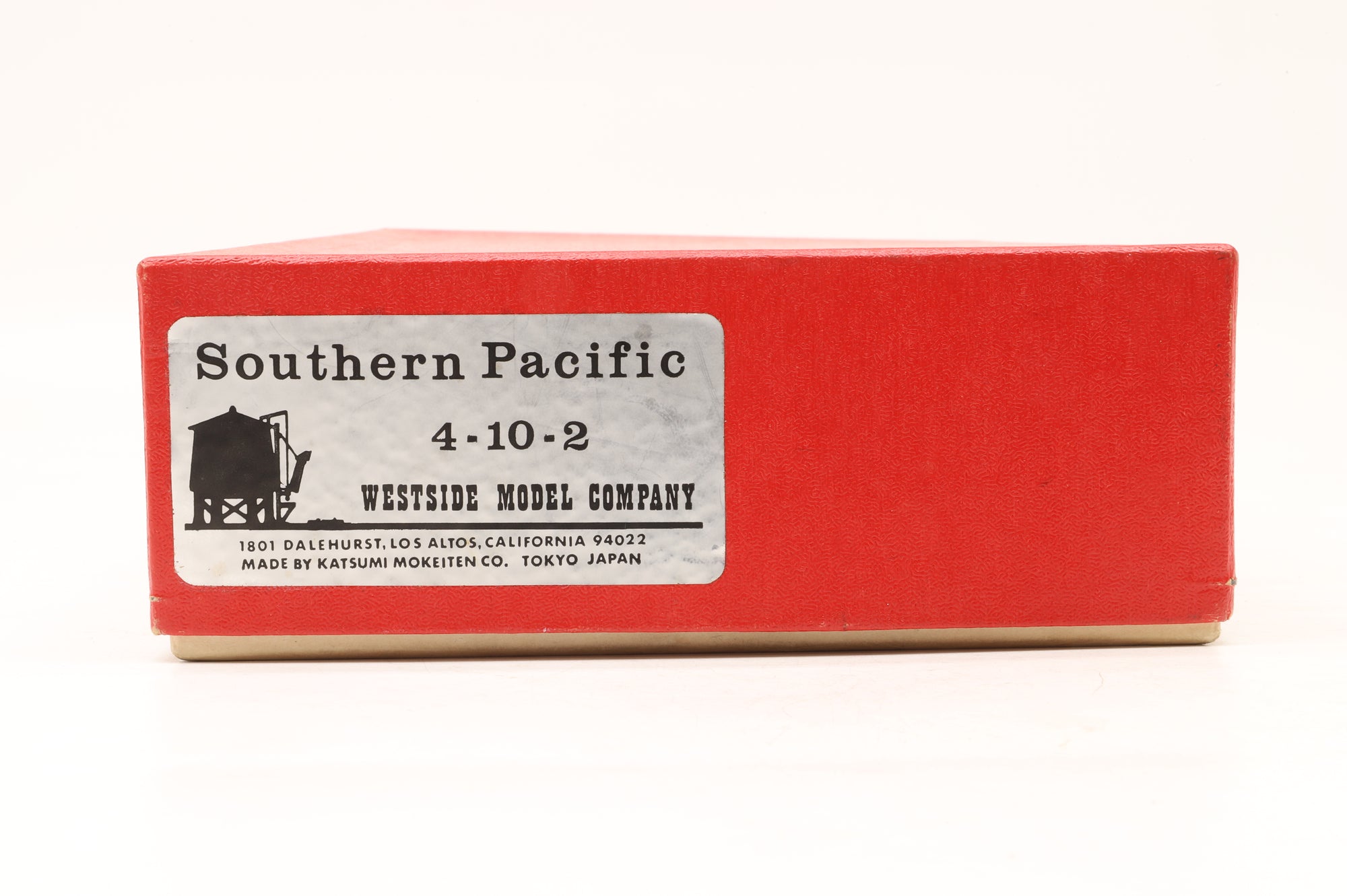 Westside Model Co./Katsumi HO Brass SP-2 4-10-2, Plain Brass