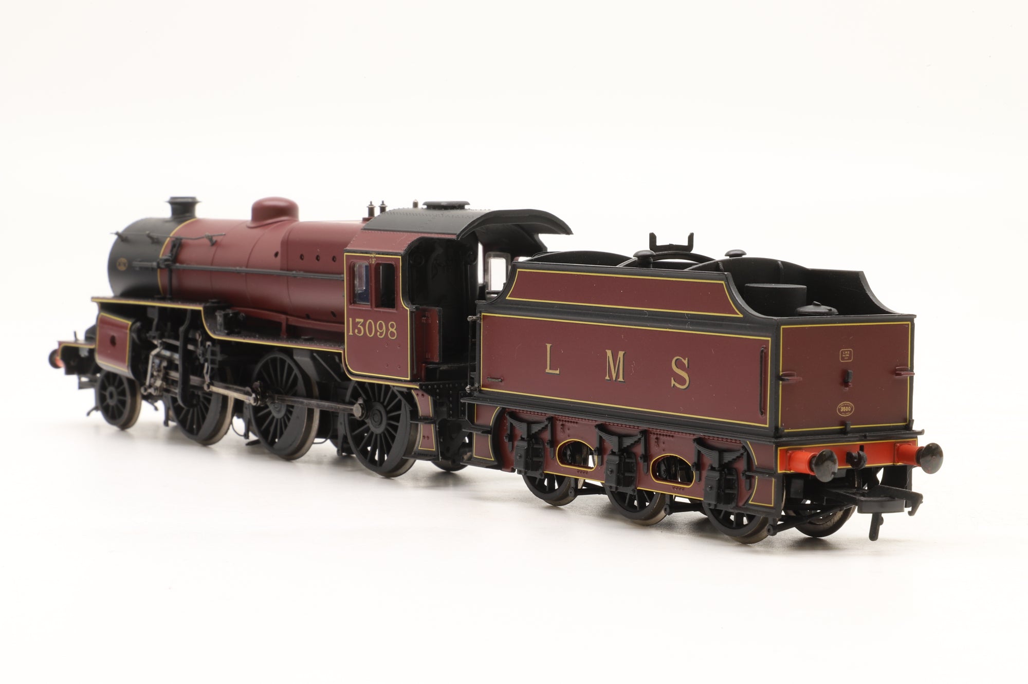 Bachmann OO 32-175 2-6-0 Crab 13098 LMS Crimson w/out Coal Rail