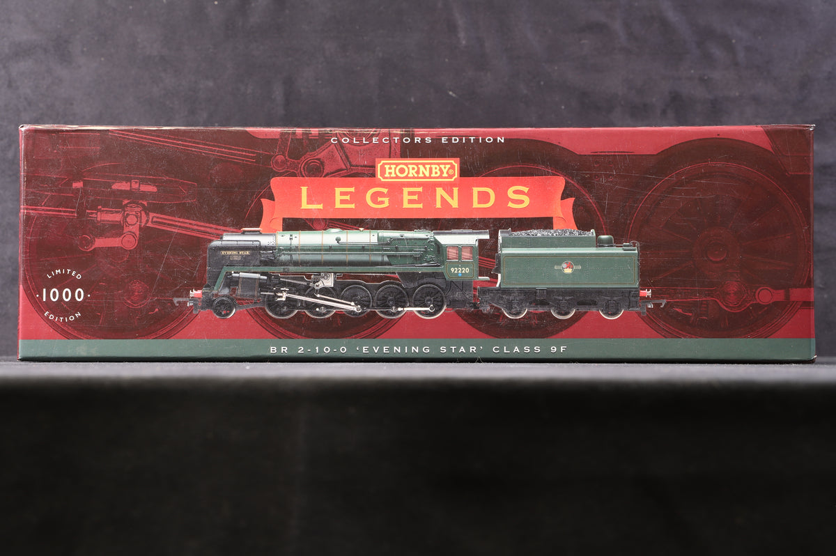 Hornby OO R3072M BR 2-10-0 &#39;Evening Star&#39; Cl.9F Hornby Legends, Ltd Ed.948/1000