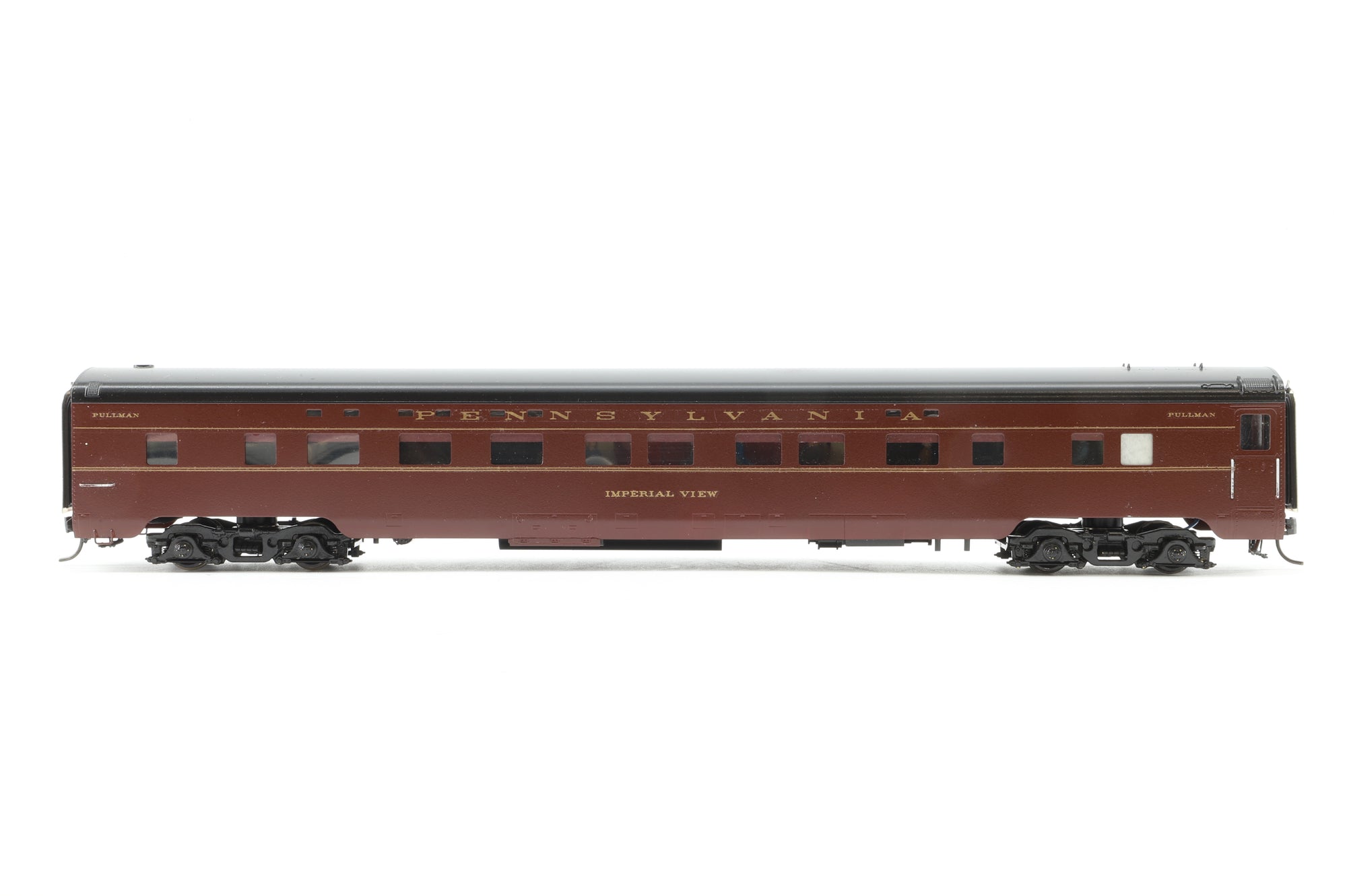 Oriental Limited HO Brass Rake Of 10 Heavy Weight Broadway Pullman Cars