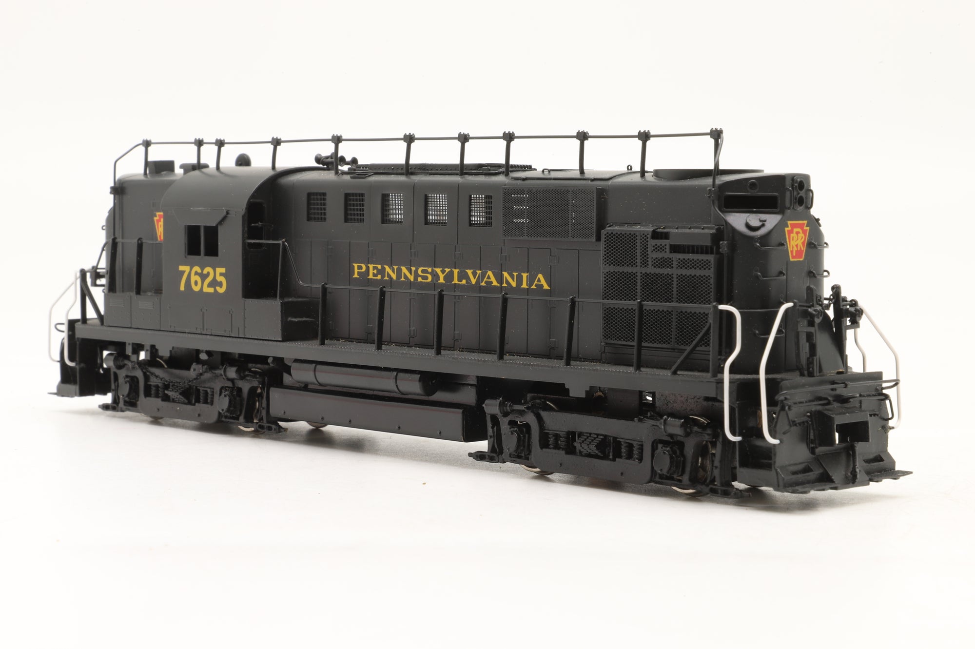 Key Imports HO Brass Alco RS-11 (DL-701) High Hood PRR Version '7625' Factory Painted