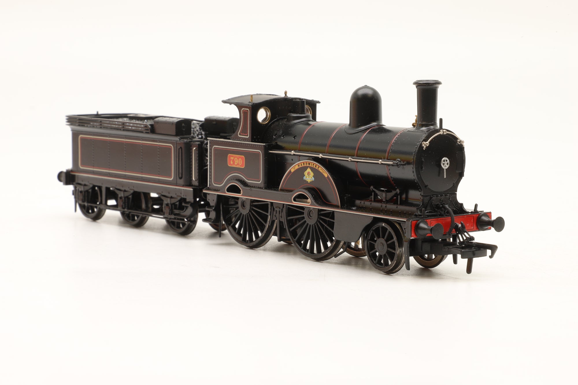 Bachmann OO 35-160NRM LNWR Improved Precedent Class No. 790 'Hardwicke' LNWR Black, NRM Exclusive