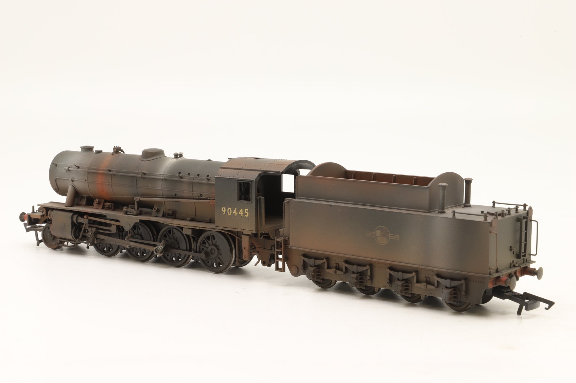 Bachmann OO 32-252 WD 2-8-0 Austerity '90445' BR Black L/C Weathered