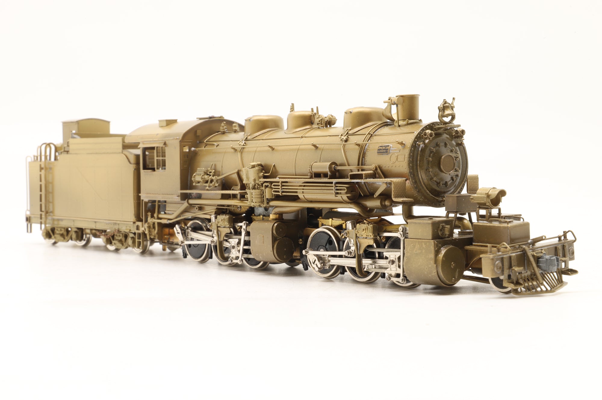 Atlas/United Scale Models HO Denver & Salt Lake 2-6-6-0, Pacific Fast Mail Exclusive, Plain Brass