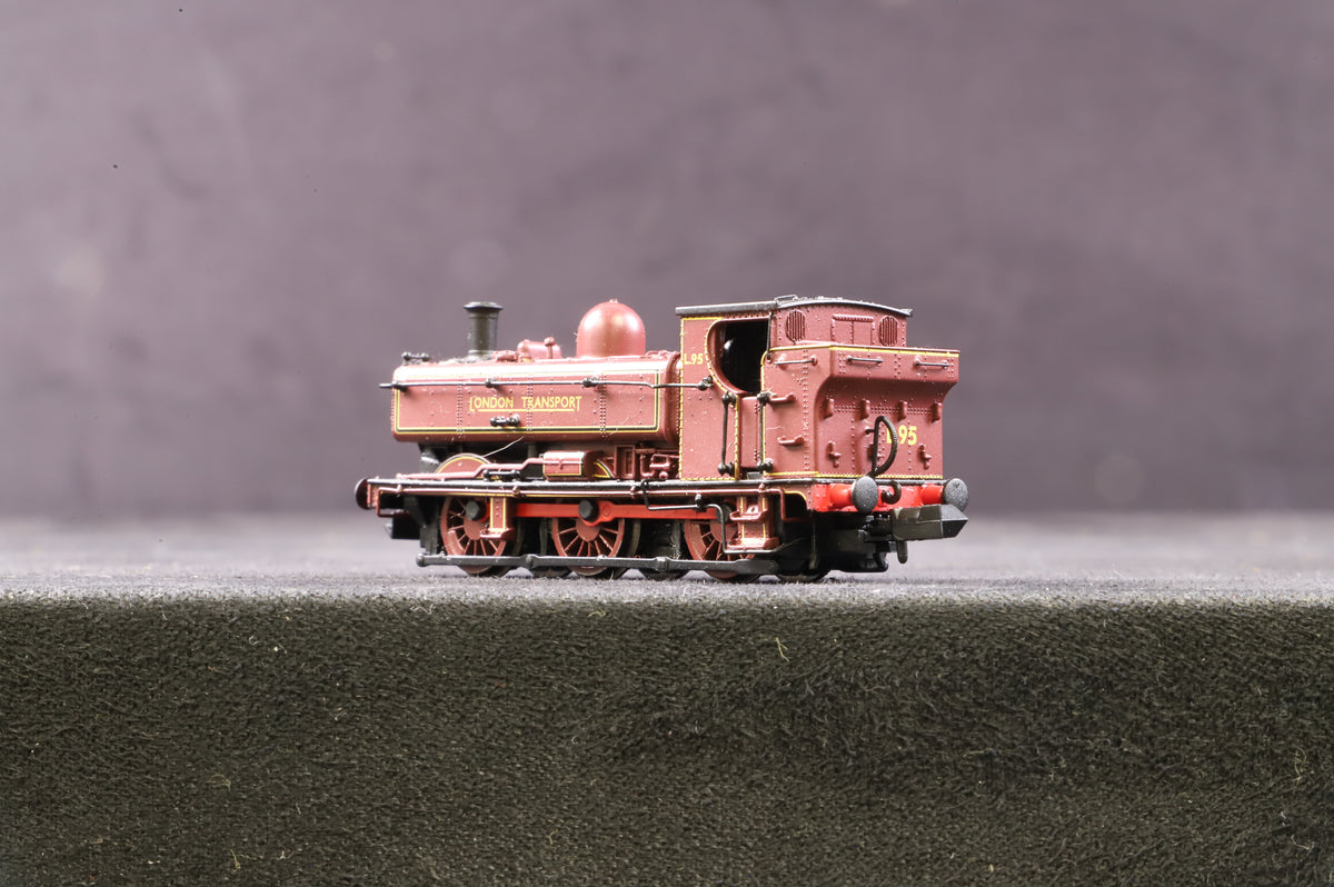 Dapol N 2S-007-025 Pannier Class L95&#39; LT Red Livery Early Cab DCC Fitted