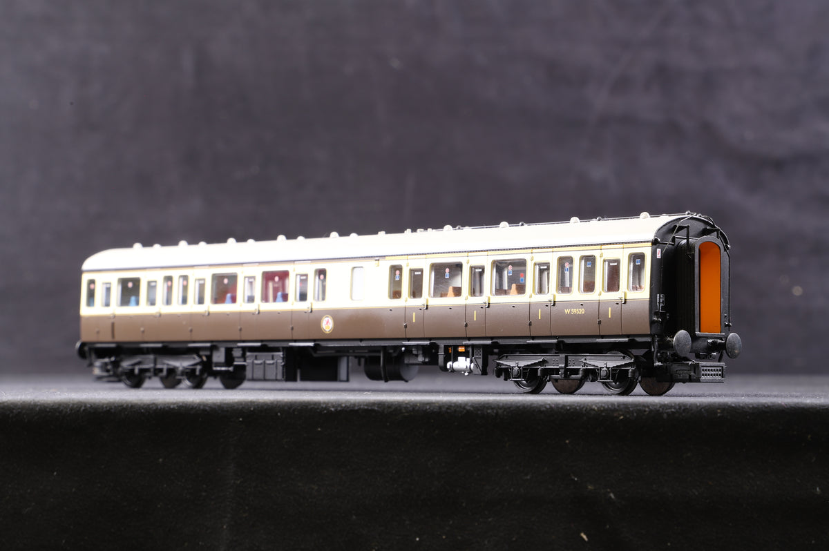 Bachmann OO 35-500Z Class 117 3 Car DMU GWR 150 Chocolate &amp; Cream Excl. KMRC, DCC Fitted