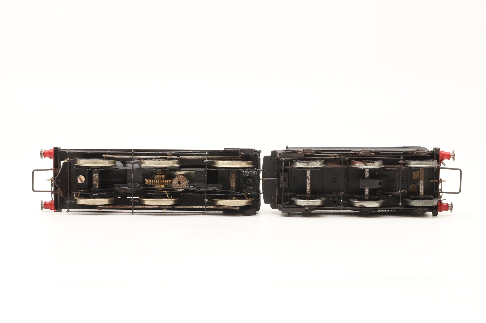 London Road Models Kit-Built OO LNWR 17'' 'Coal Engine' 58351 in LMS/BR Black – Weathered