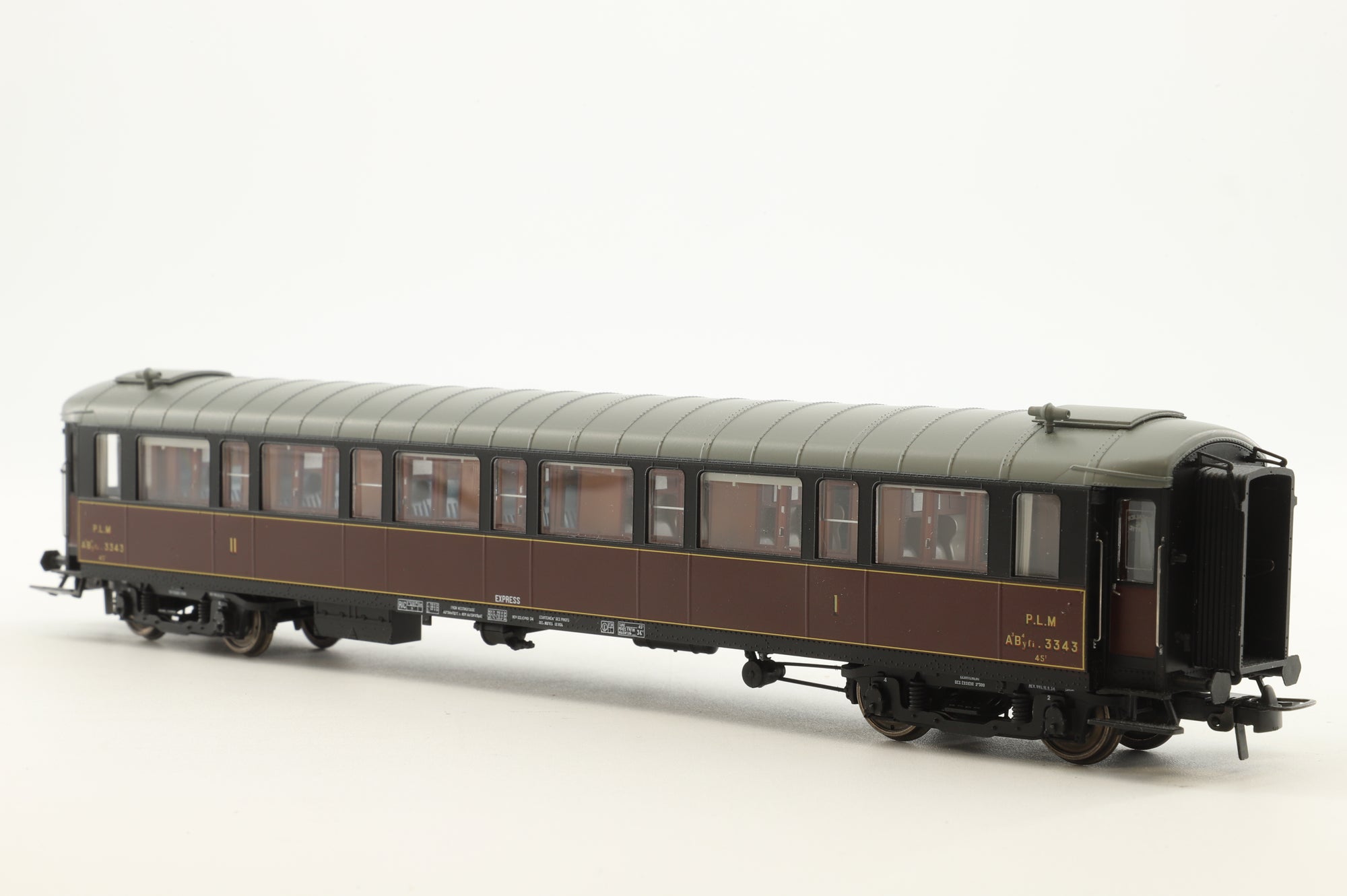 RES Models HO VB-449 Set of 3 PLM Coaches