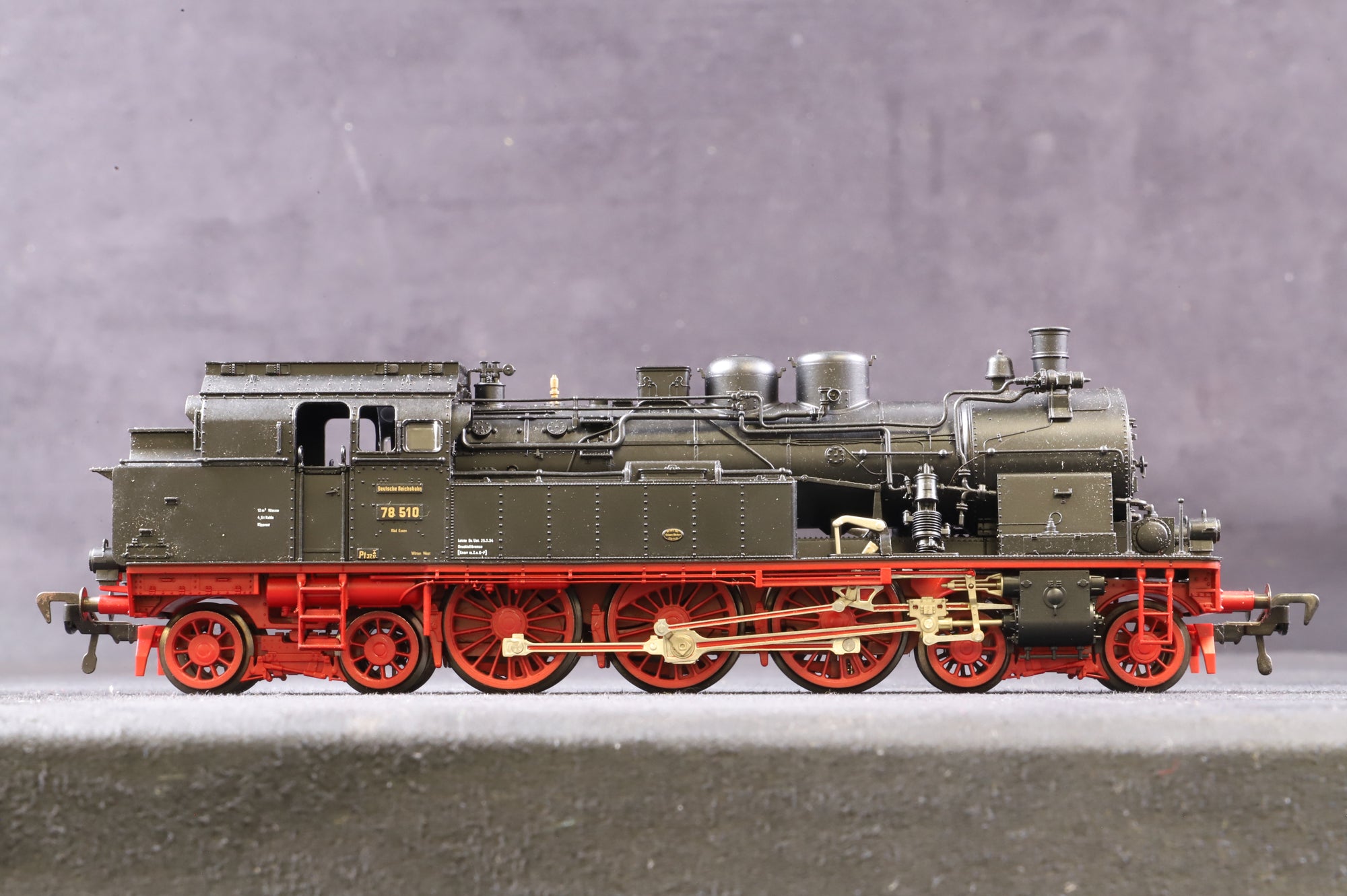 Fleischmann HO 4077 BR Class 78 '78 510' 4-6-4 Steam Locomotive 2 & 3 Rail