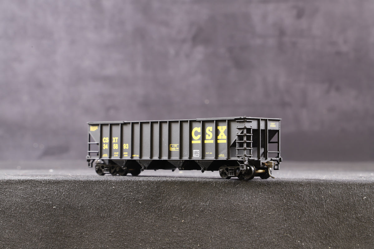 Walthers HO 932-4936 1OO Ton Quad Hopper 6 Pack CSXT Wagons