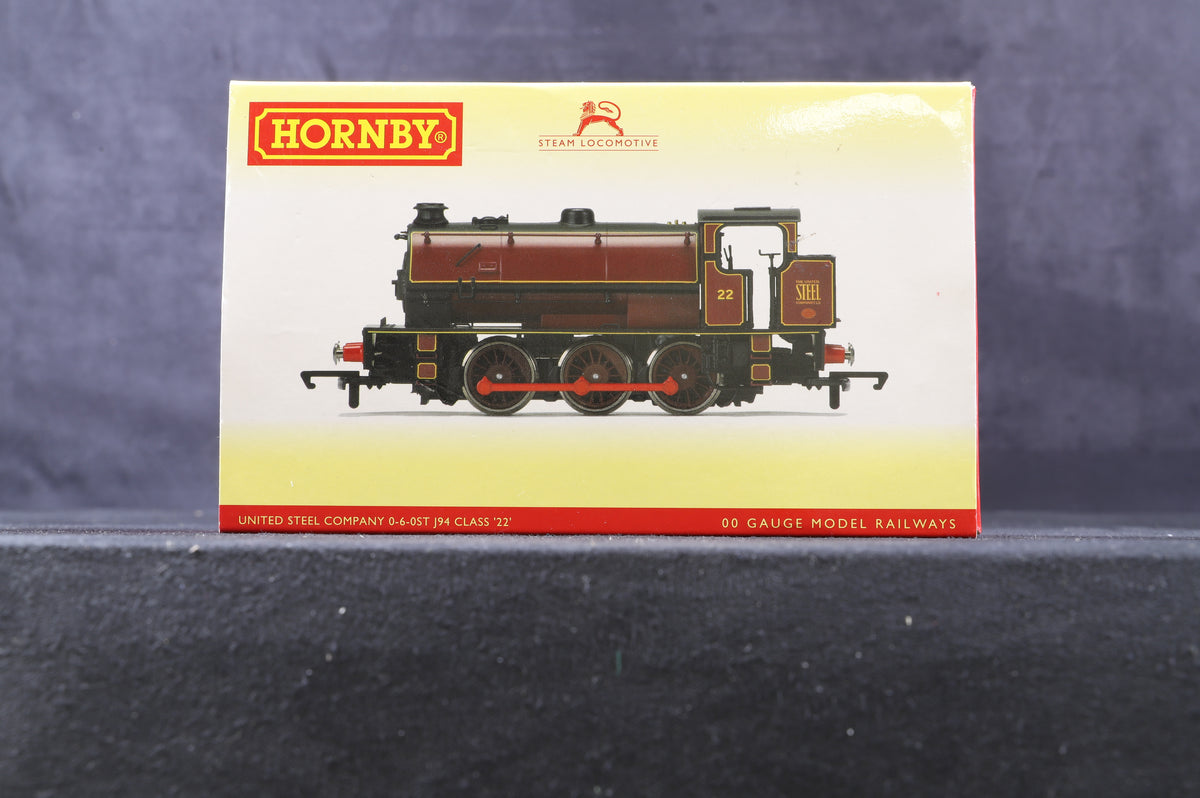 Hornby OO R3466 J94 Class 0-6-0ST &#39;United Steel Company&#39; No. 22