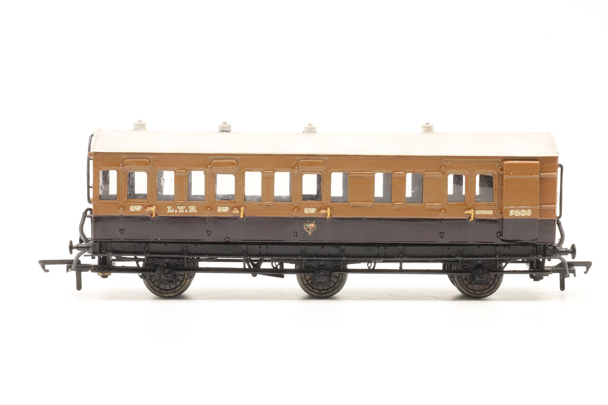 D&S Models Kit Built OO LYR 3rd Class Coach '3286'