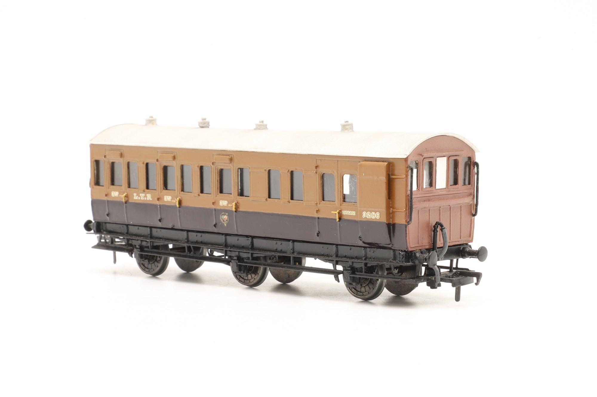D&S Models Kit Built OO LYR 3rd Class Coach '3286'