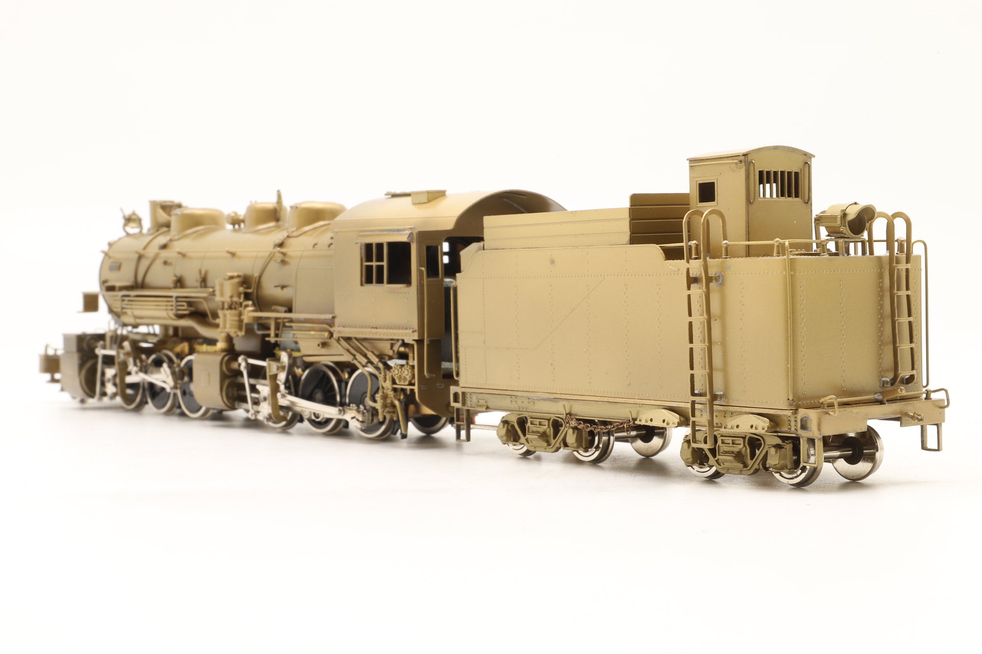 Atlas/United Scale Models HO Denver & Salt Lake 2-6-6-0, Pacific Fast Mail Exclusive, Plain Brass