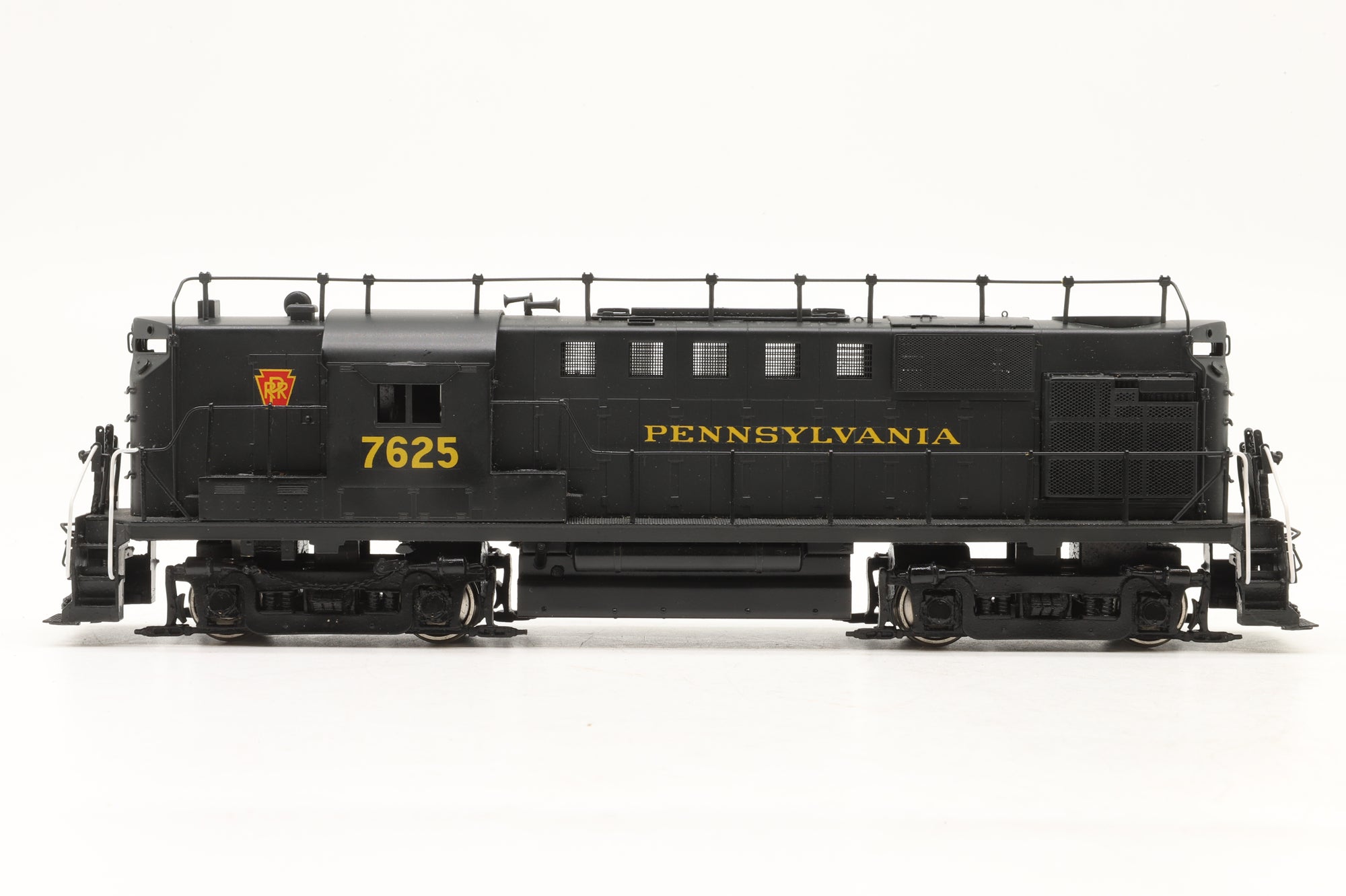 Key Imports HO Brass Alco RS-11 (DL-701) High Hood PRR Version '7625' Factory Painted