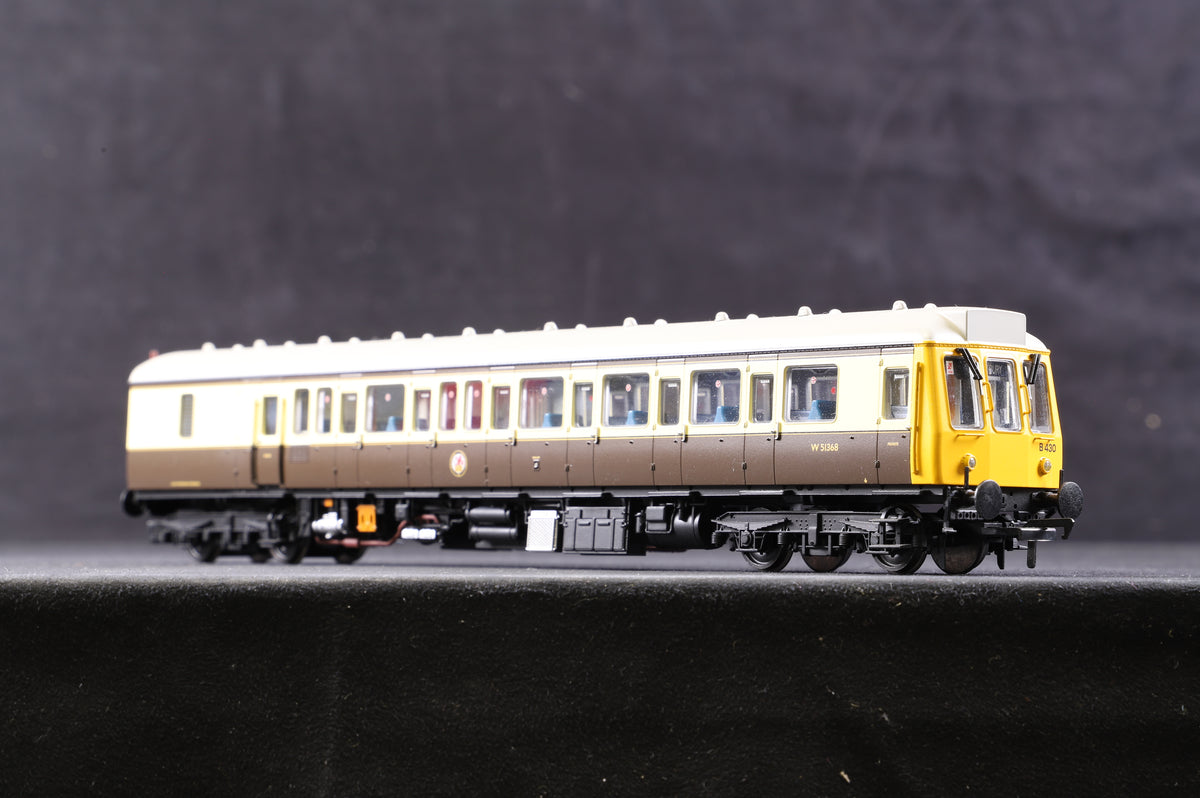 Bachmann OO 35-500Z Class 117 3 Car DMU GWR 150 Chocolate &amp; Cream Excl. KMRC, DCC Fitted