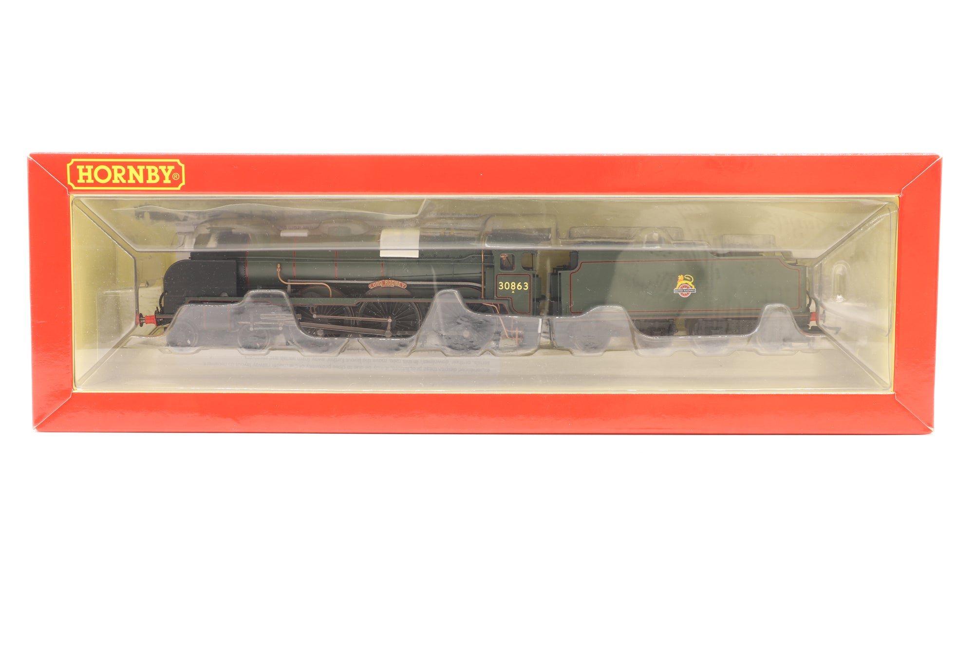 Hornby OO R3635 Lord Nelson Class 'Lord Rodney' 30863 BR Green E/C