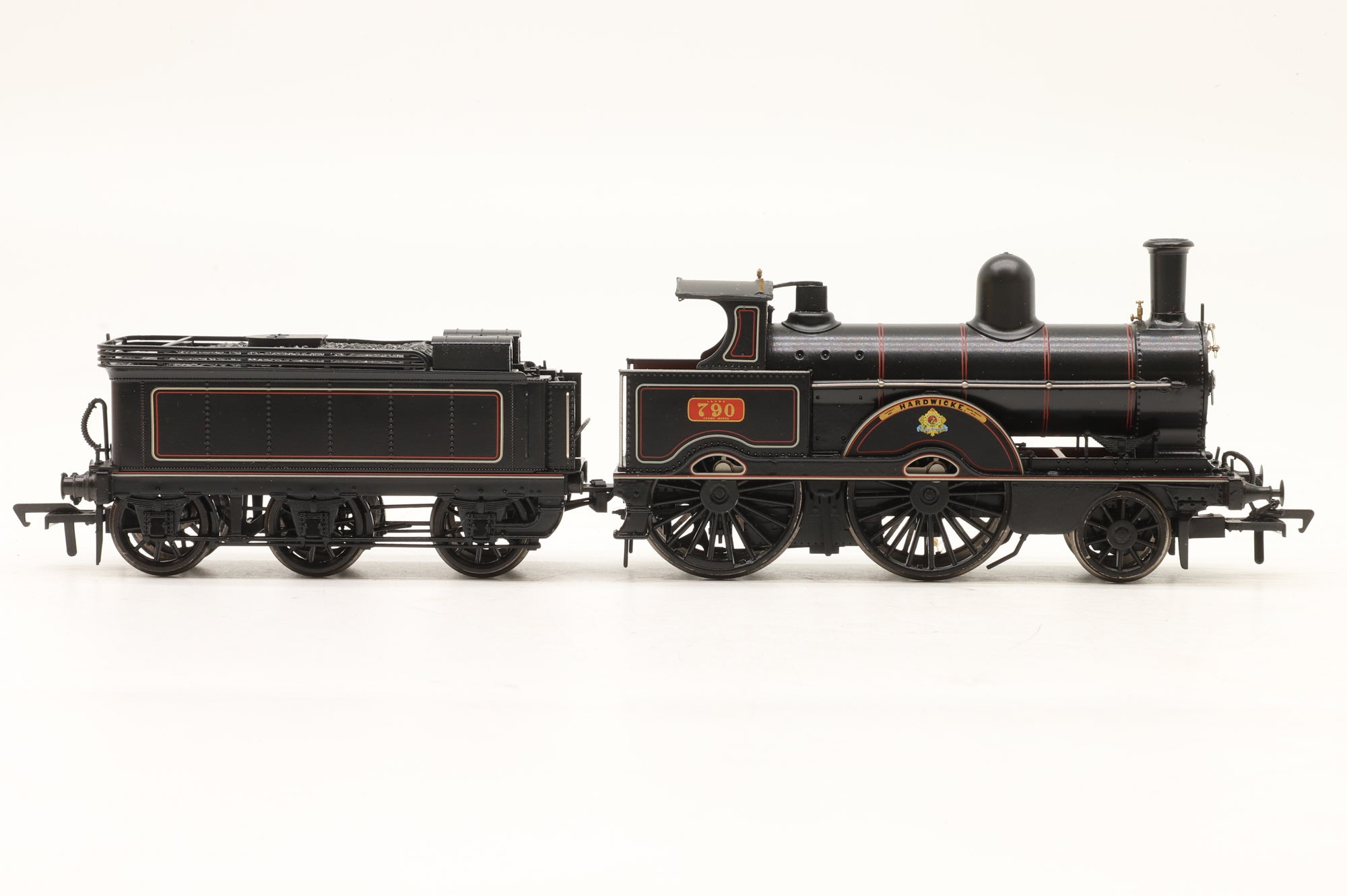 Bachmann OO 35-160NRM LNWR Improved Precedent Class No. 790 'Hardwicke' LNWR Black, NRM Exclusive