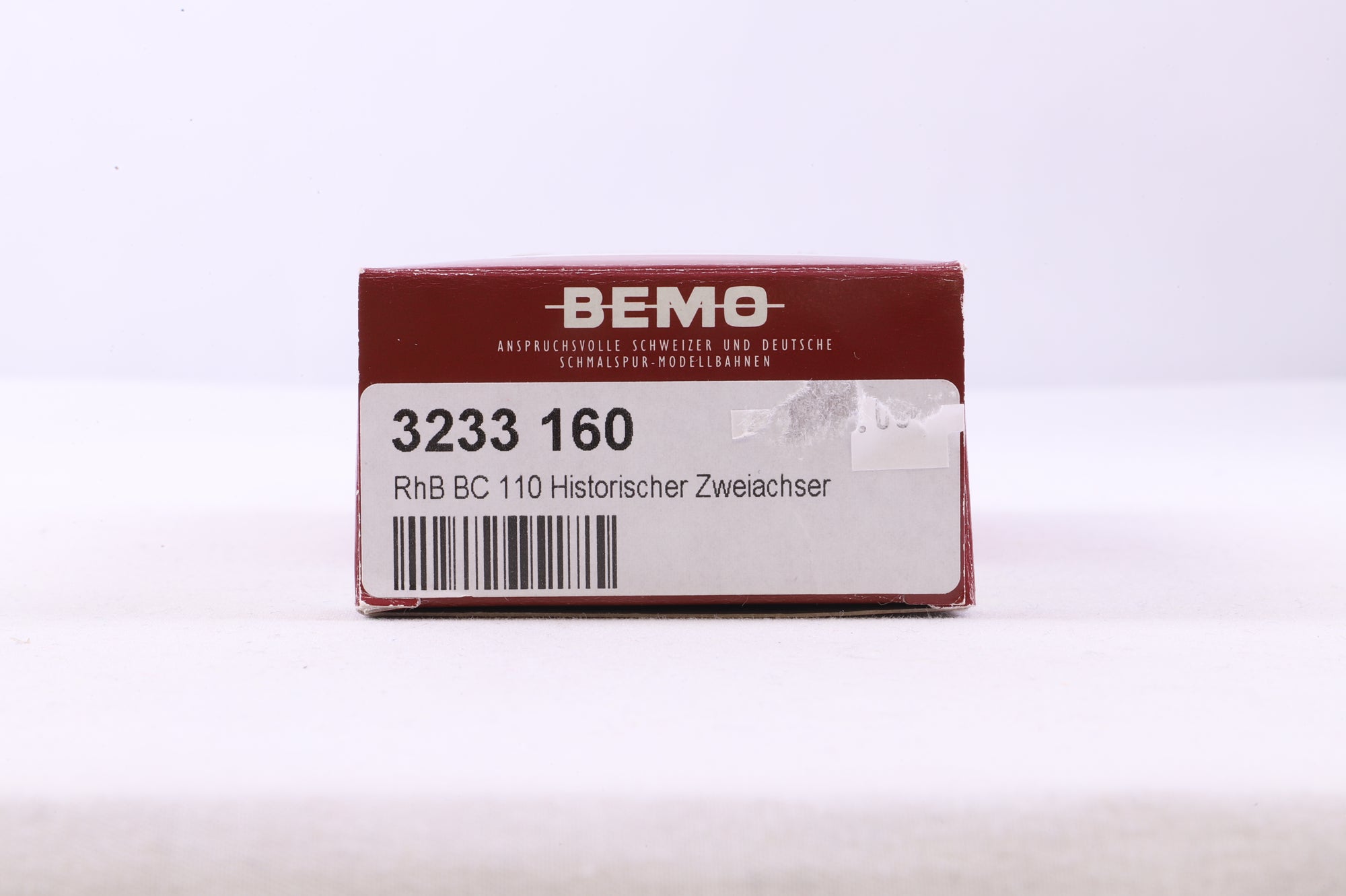 Bemo HOm 3233-160 2-Axle 2nd Class Passenger Coach 'Mesolcines' Rhaetian Railway