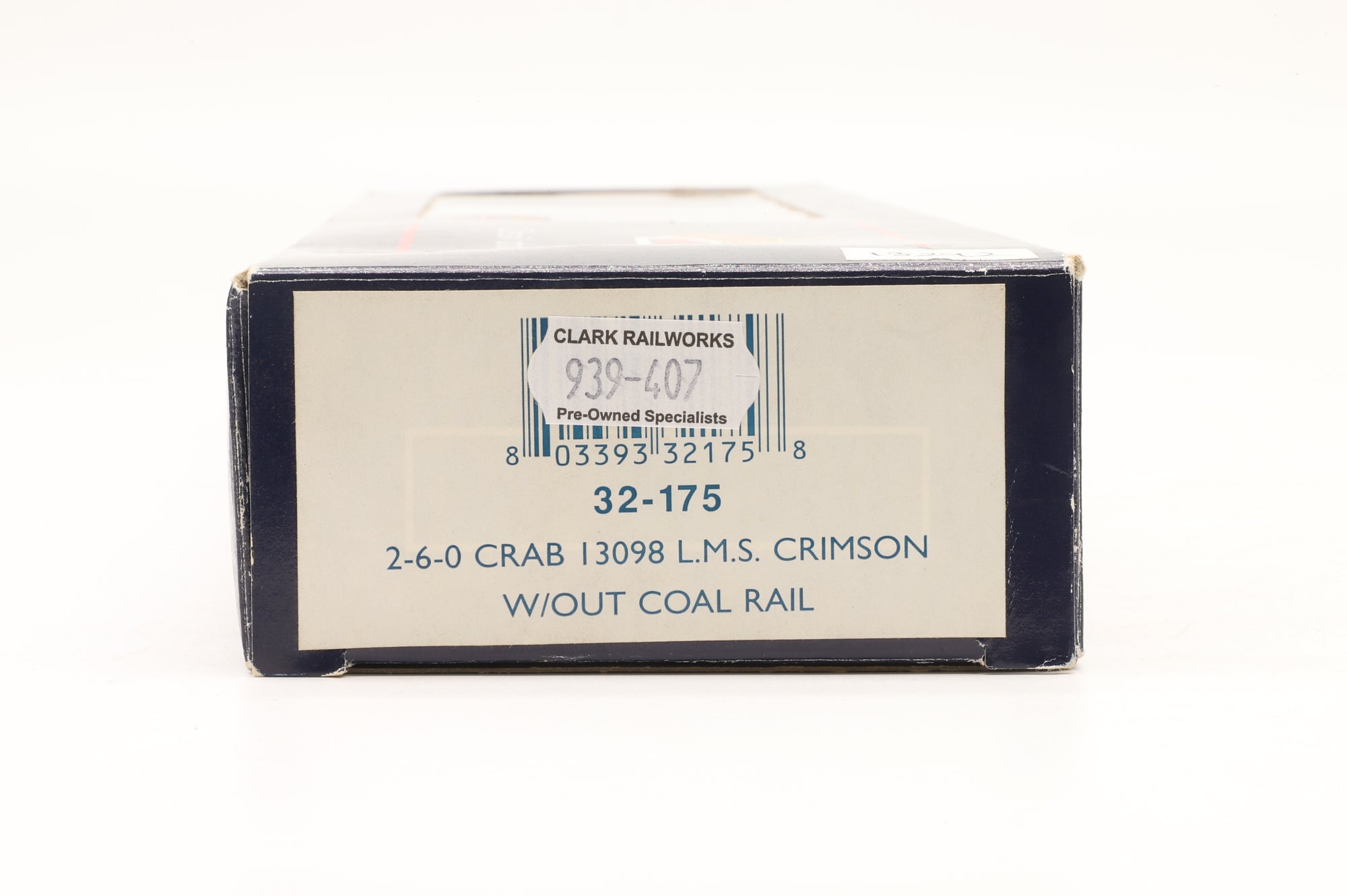 Bachmann OO 32-175 2-6-0 Crab 13098 LMS Crimson w/out Coal Rail