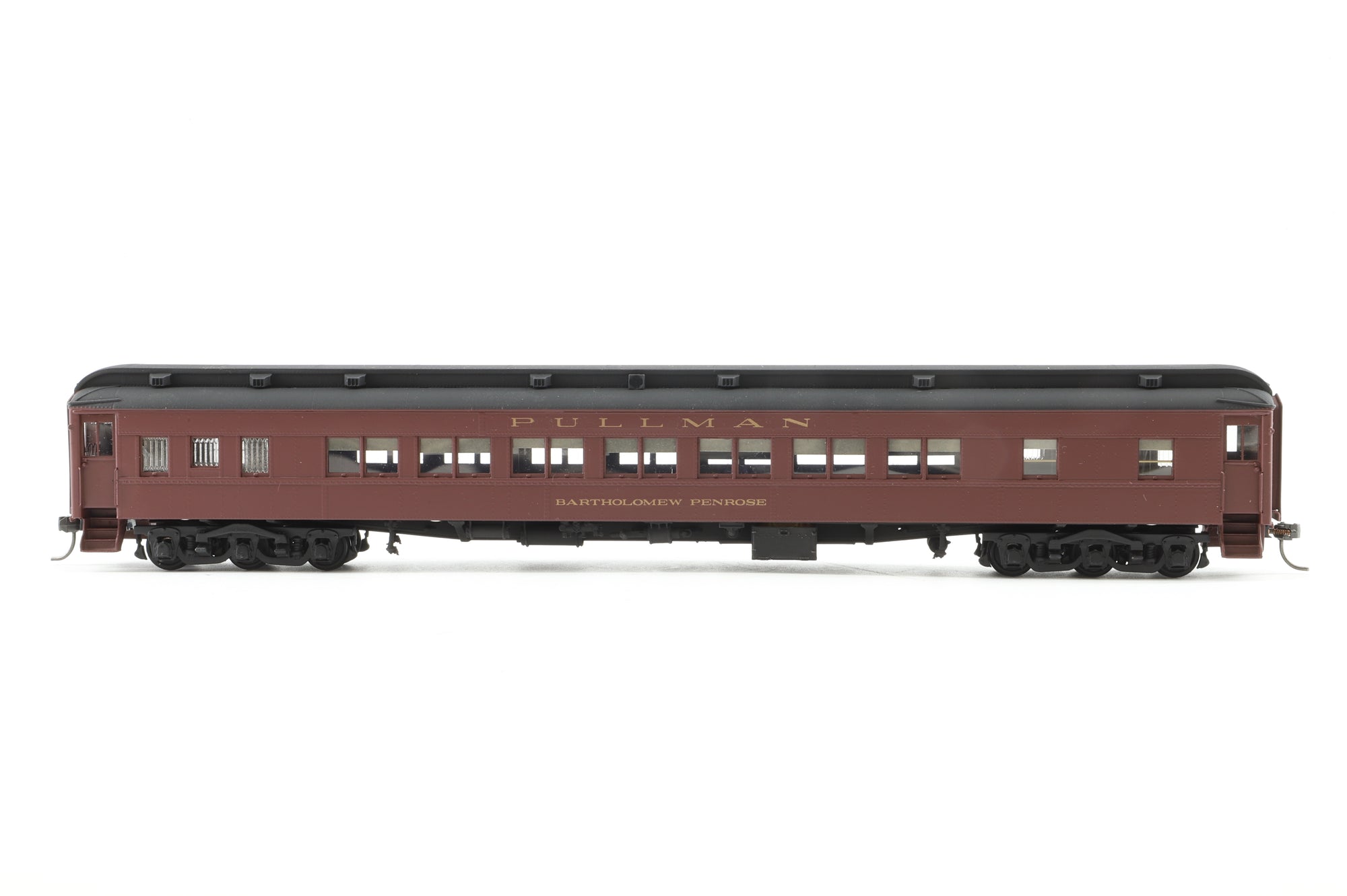 Oriental Limited HO Brass Rake Of 10 Heavy Weight Broadway Pullman Cars