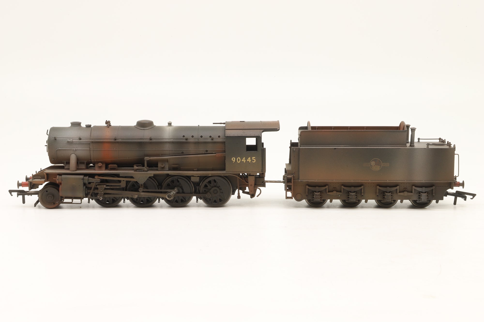 Bachmann OO 32-252 WD 2-8-0 Austerity '90445' BR Black L/C Weathered