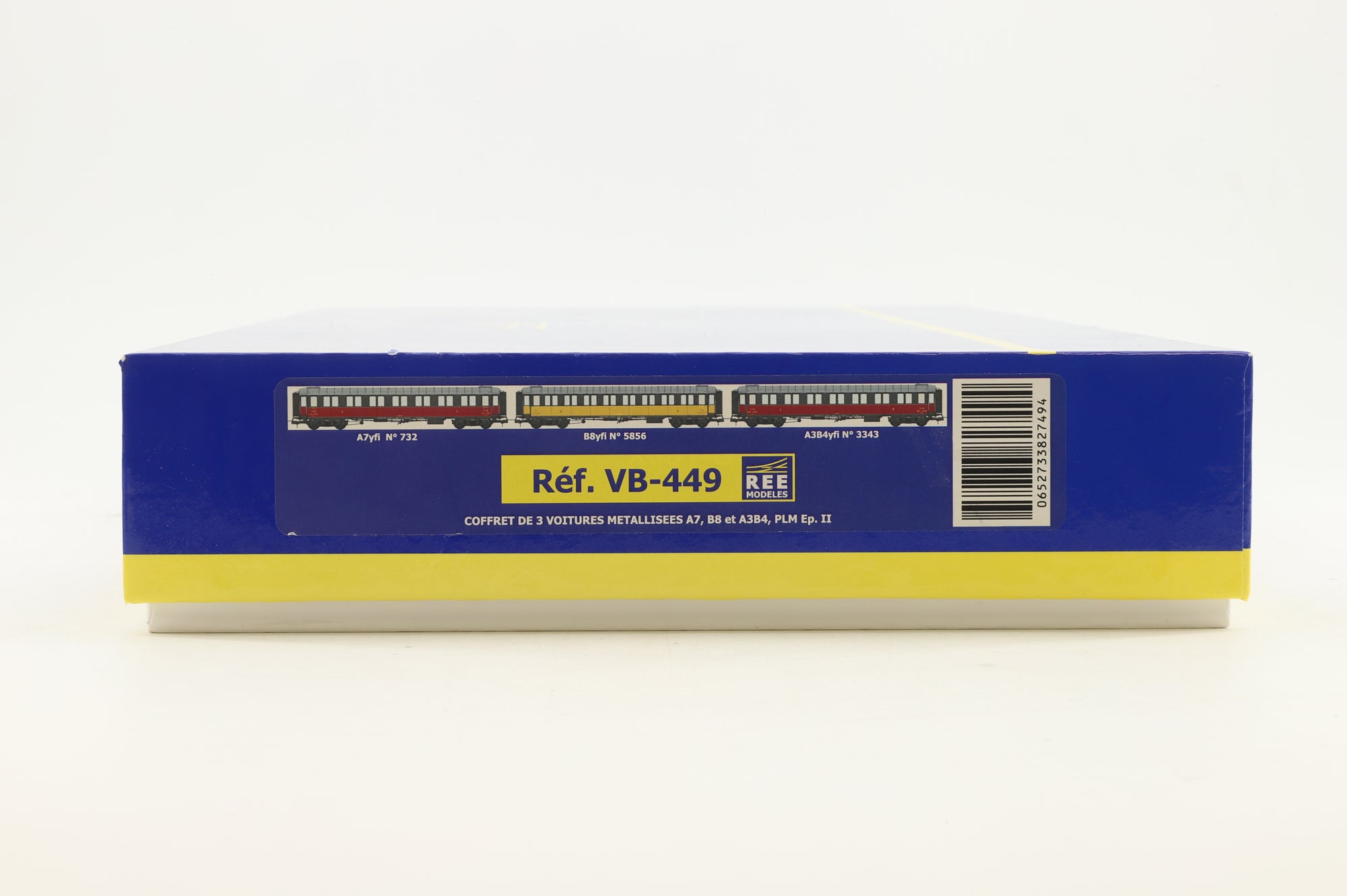 RES Models HO VB-449 Set of 3 PLM Coaches