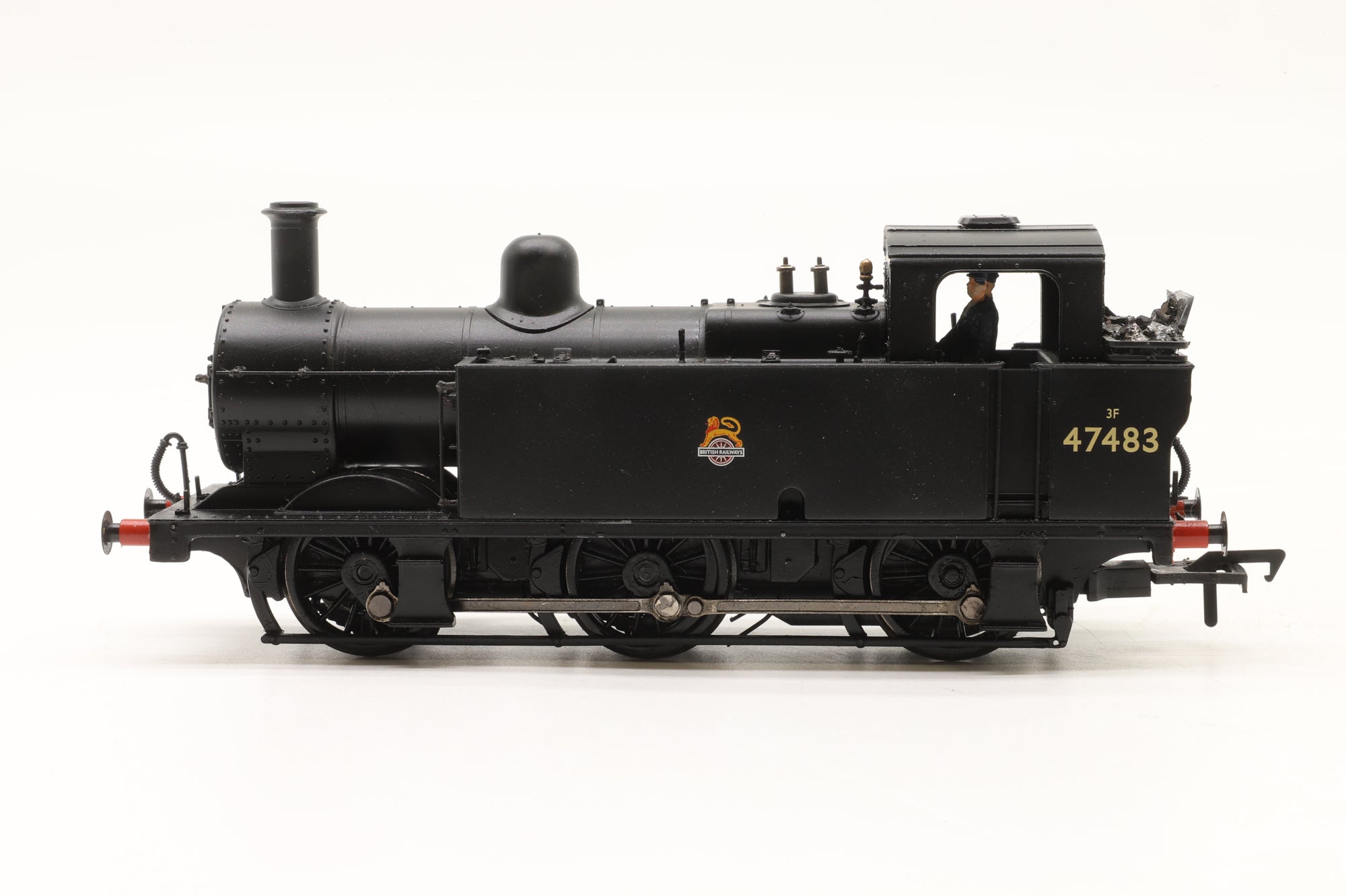 Bachmann OO 32-230 Class 3F Jinty 47483 in BR Black E/C